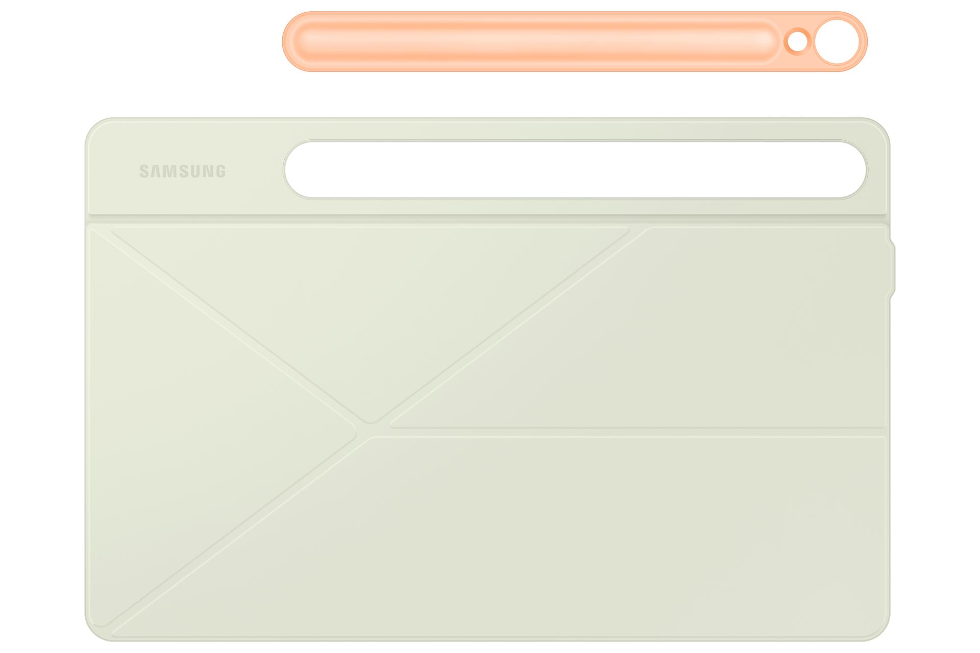 Samsung EF-BX710 - Flip-Hülle für Tablet - orange