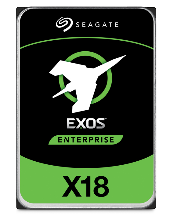 Seagate Exos X18 14TB, 24/7, 512e/4Kn / 3.5" / SATA 6Gb/s, recertified
