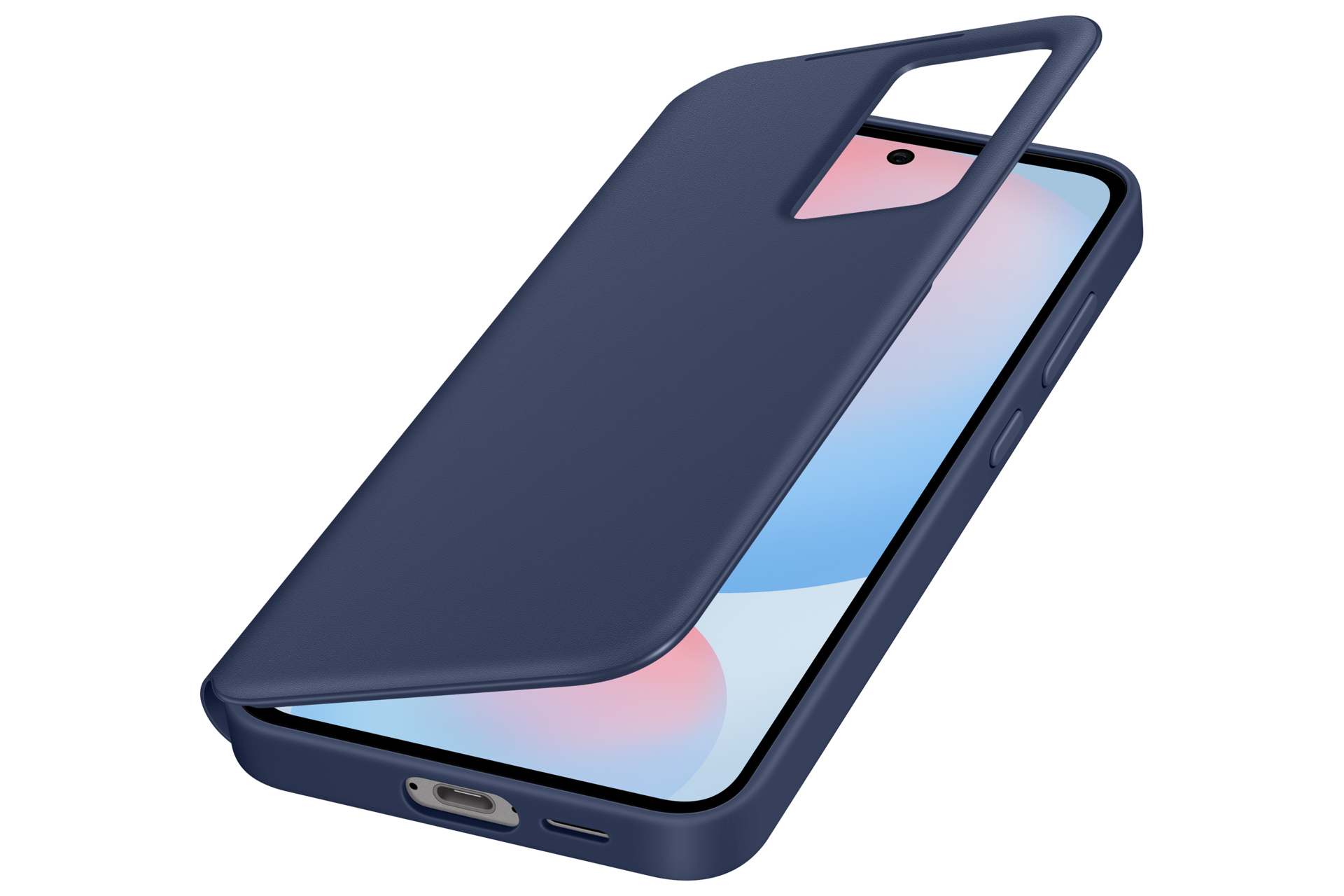 Samsung Smart View Wallet Case EF-ZS721 für das Galaxy S24 FE, Geldbörsenhülle, Samsung, Galaxy S24