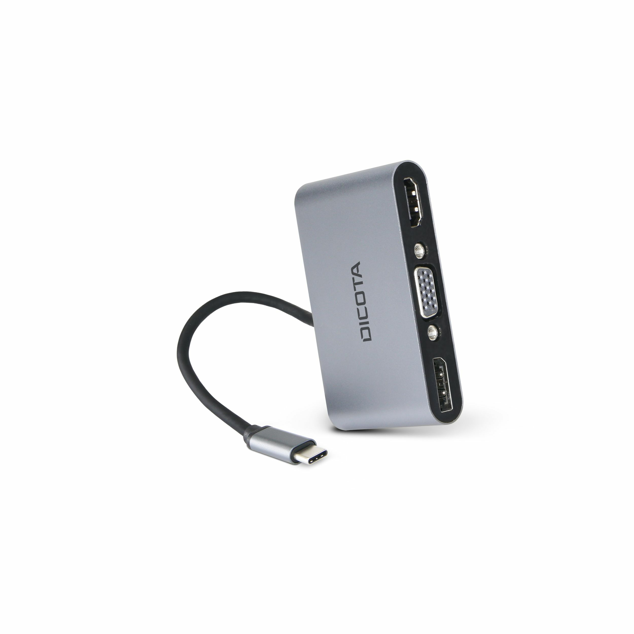 Dicota 5-in-1 - Dockingstation - USB-C - DP