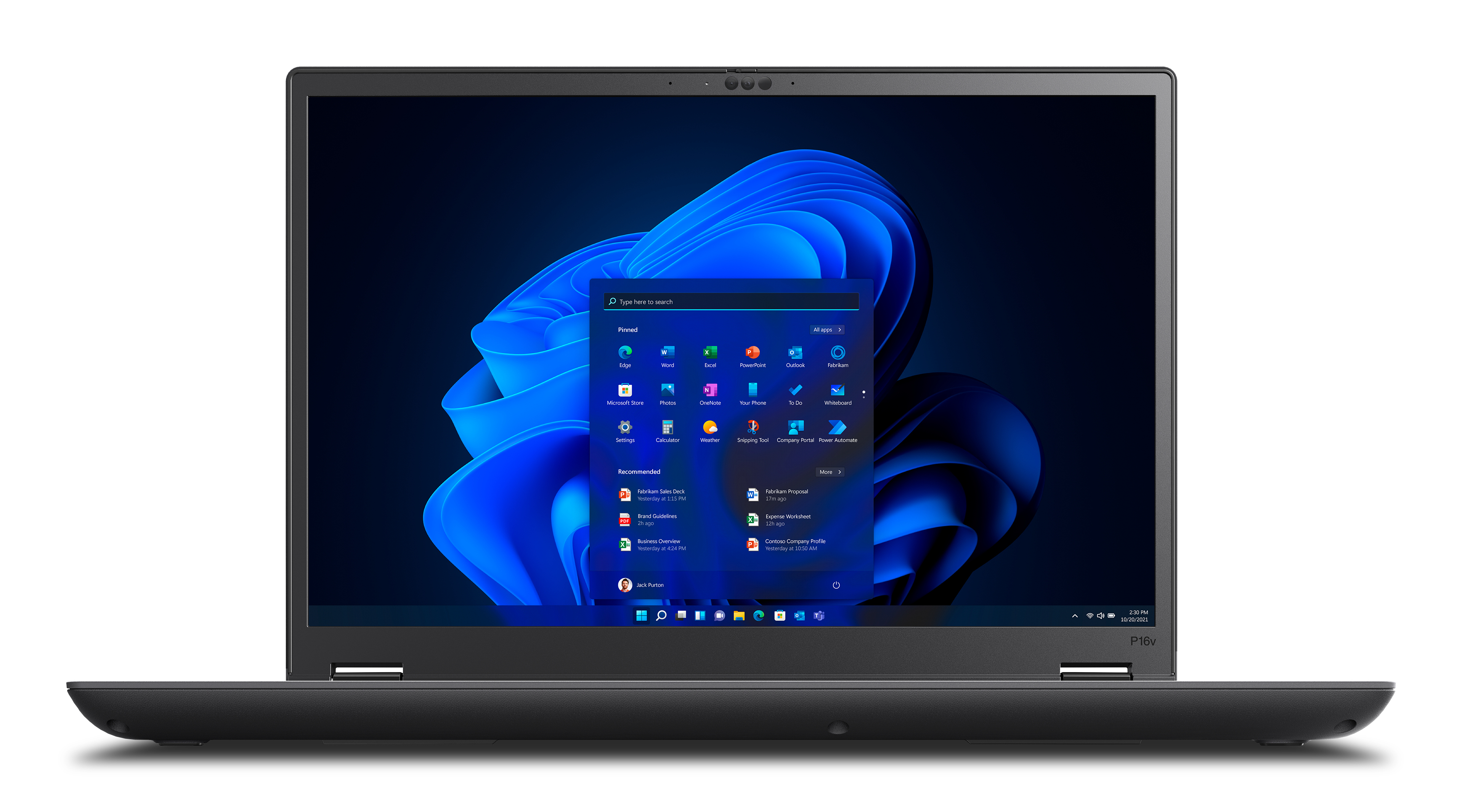 Lenovo ThinkPad P16v Gen 2, 16" WUXGA, Core Ultra 7 165H, 32GB RAM, 512GB SSD, RTX 500 Ada, W11P