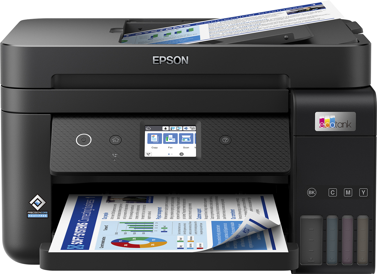 Epson EcoTank ET-4850 - Multifunktionsdrucker - Farbe - Tintenstrahl - wiederbefüllbar - A4 (Medien)