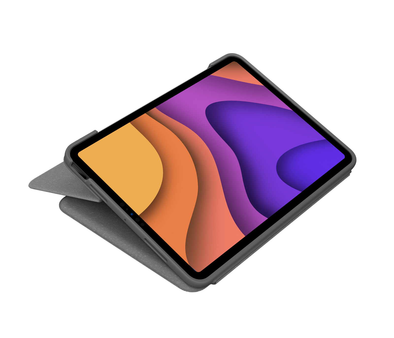Logitech Folio Touch - Tastatur und Foliohülle - mit Trackpad - hinterleuchtet - Apple Smart connect