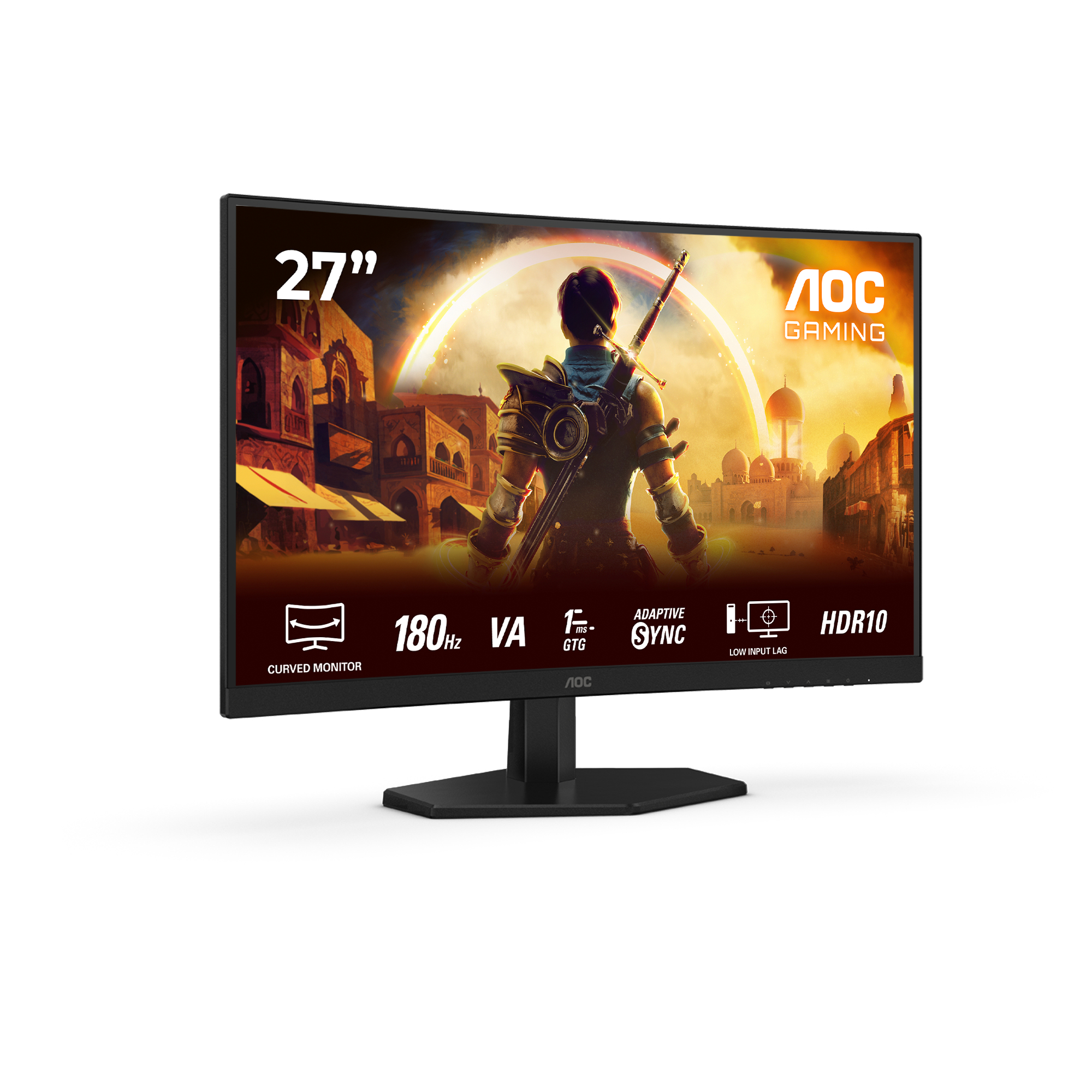 B-WARE - AOC C27G42E Curved-Monitor 68.6cm (27") Full HD, VA, 1ms, HDMI, Displayport