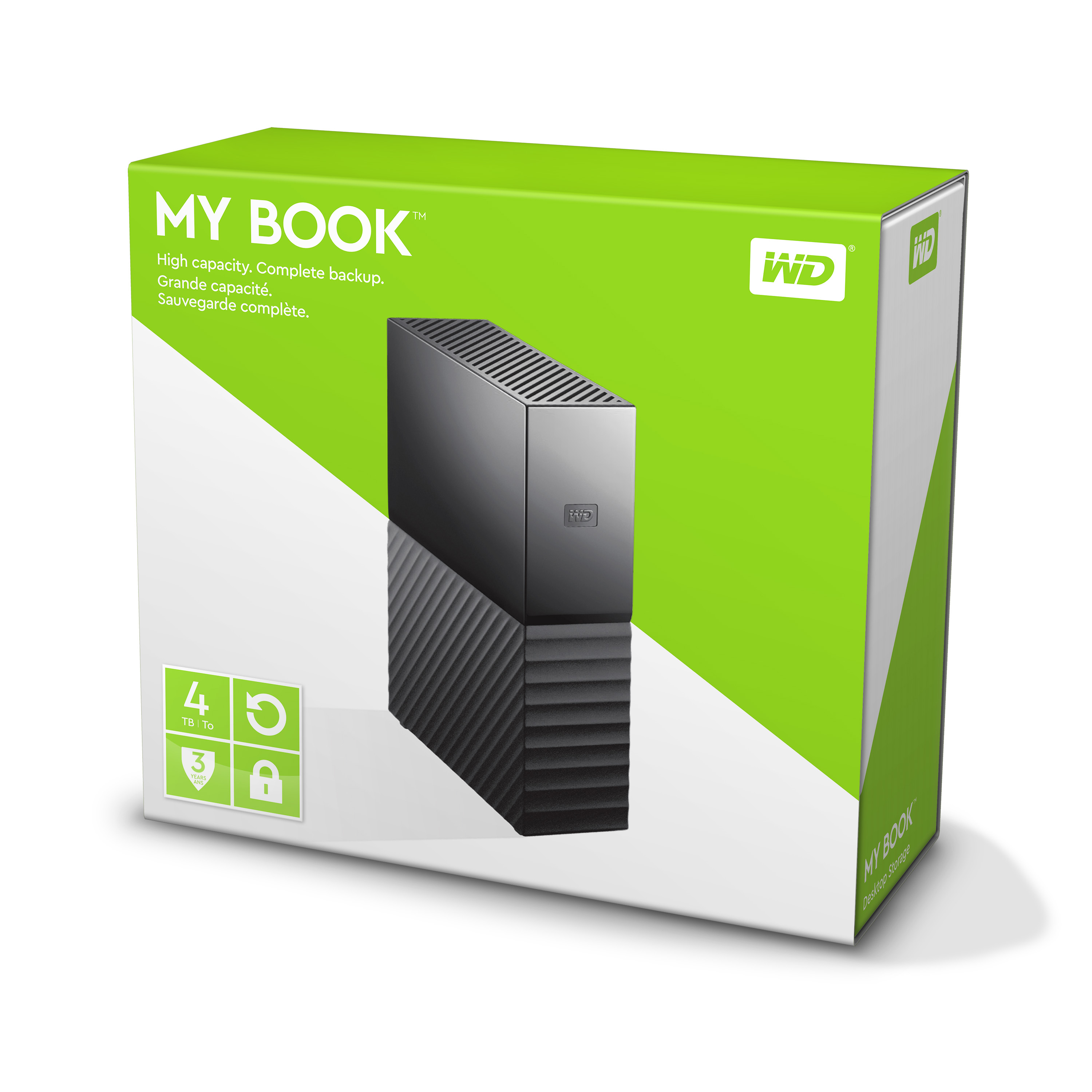 Western Digital WD My Book 4TB, USB 3.0 Micro-B