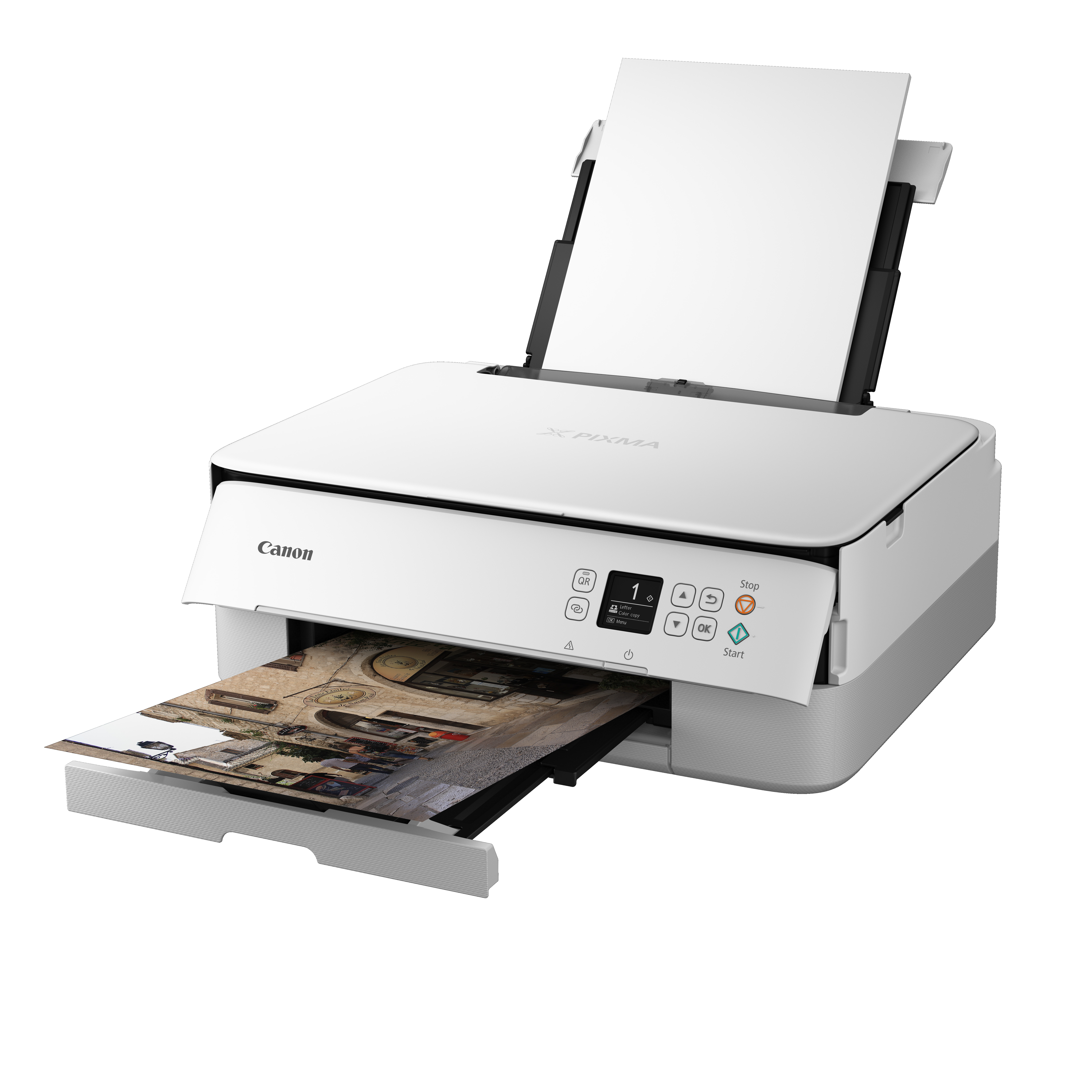 Canon PIXMA TS5351a, Tintenstrahl, Farbdruck, 4800 x 1200 DPI, A4, Direktdruck, Weiß