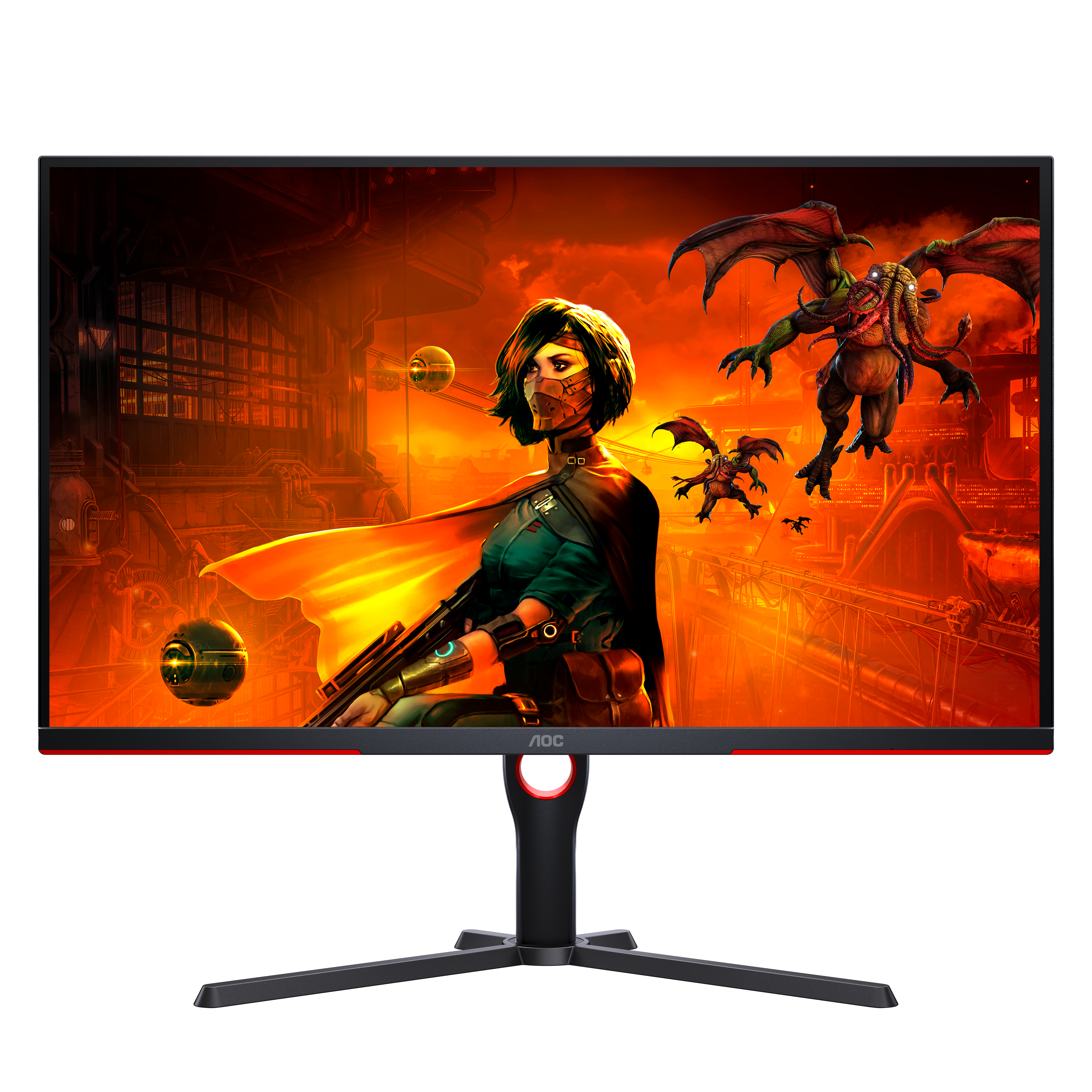 AOC Gaming U32G3X/BK - LED-Monitor - Gaming - 81.3 cm (32")