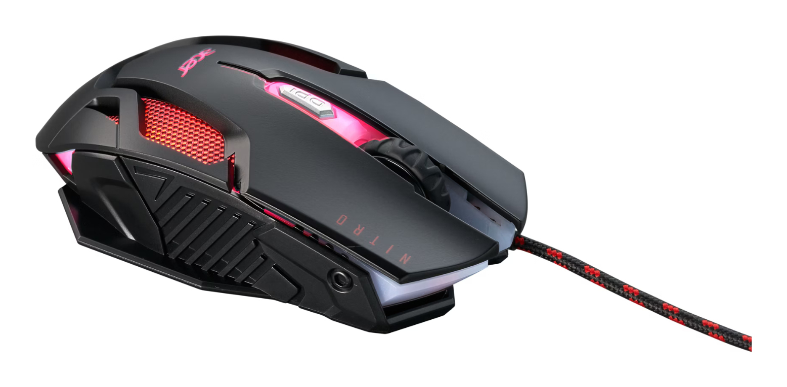 Acer Nitro NMW200 - Retail Pack - Maus - ergonomisch