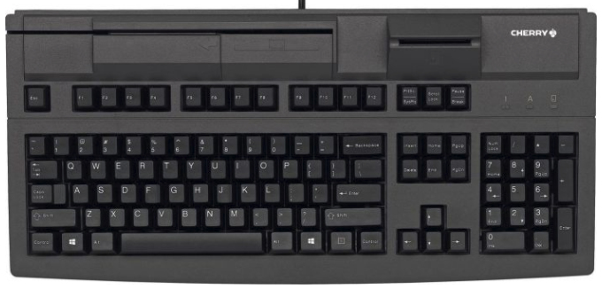 Cherry MultiBoard MX V2 G80-8984 - Tastatur - mit magnetischer Kartenleser