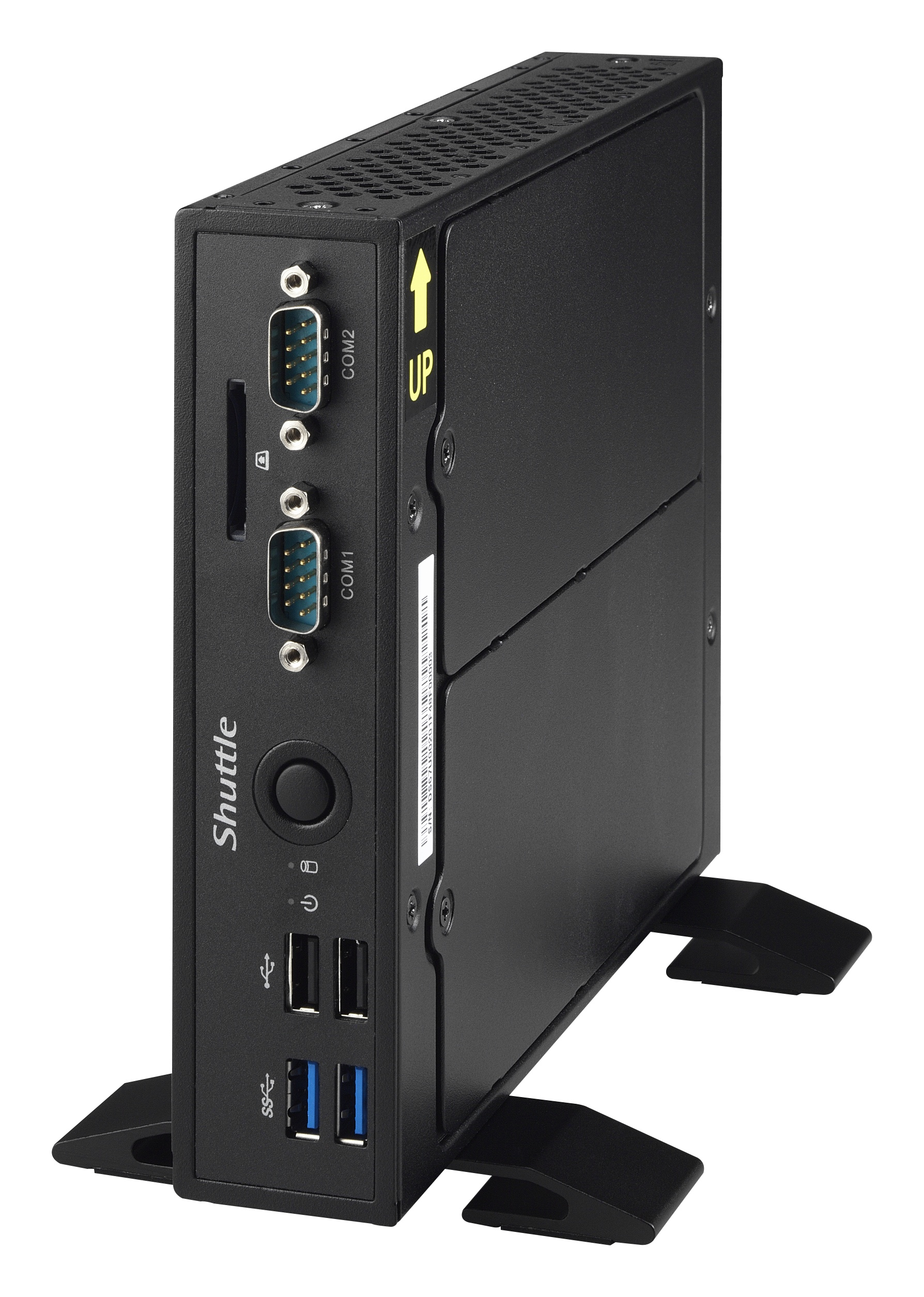 Shuttle XPC slim DS68U - Barebone - Slim-PC - 1 x Celeron 3855U / 1.6 GHz ULV