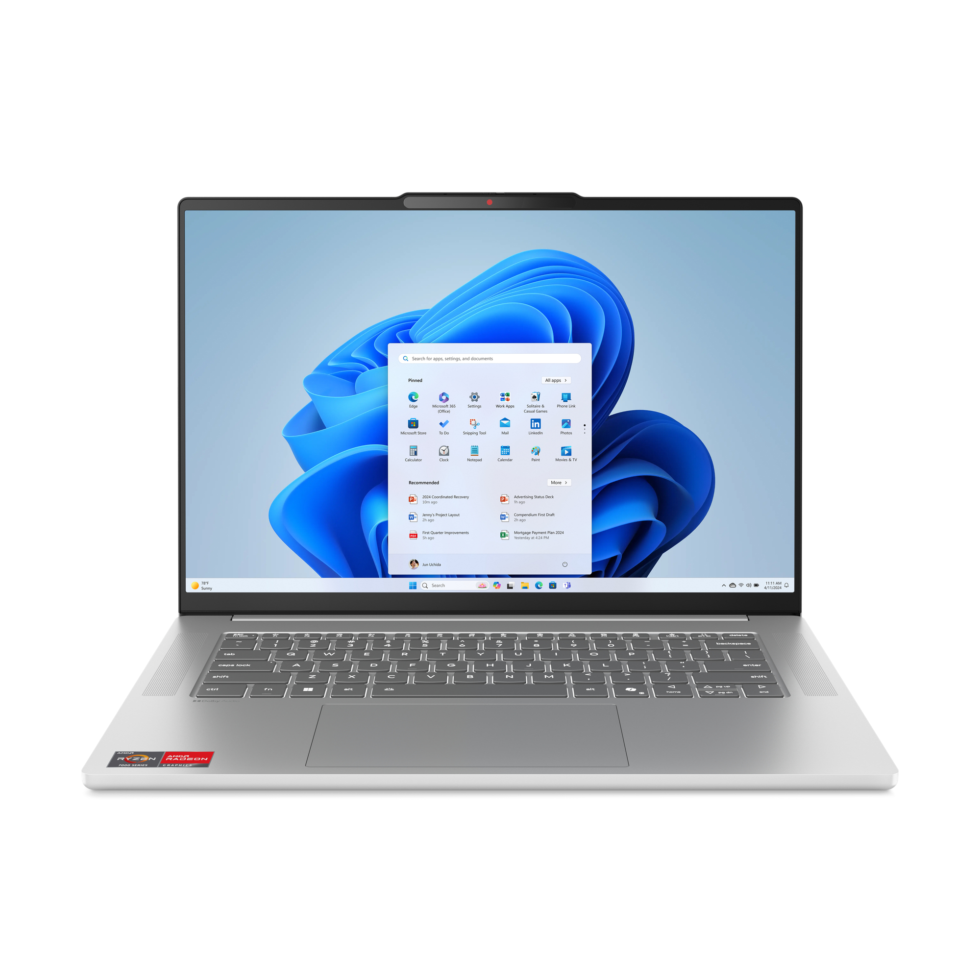 Lenovo IdeaPad Slim 5 15ARP10 83J3 - AMD Ryzen 5 7535HS / 3.3 GHz - Win 11 Home - Radeon 660M - 16 G