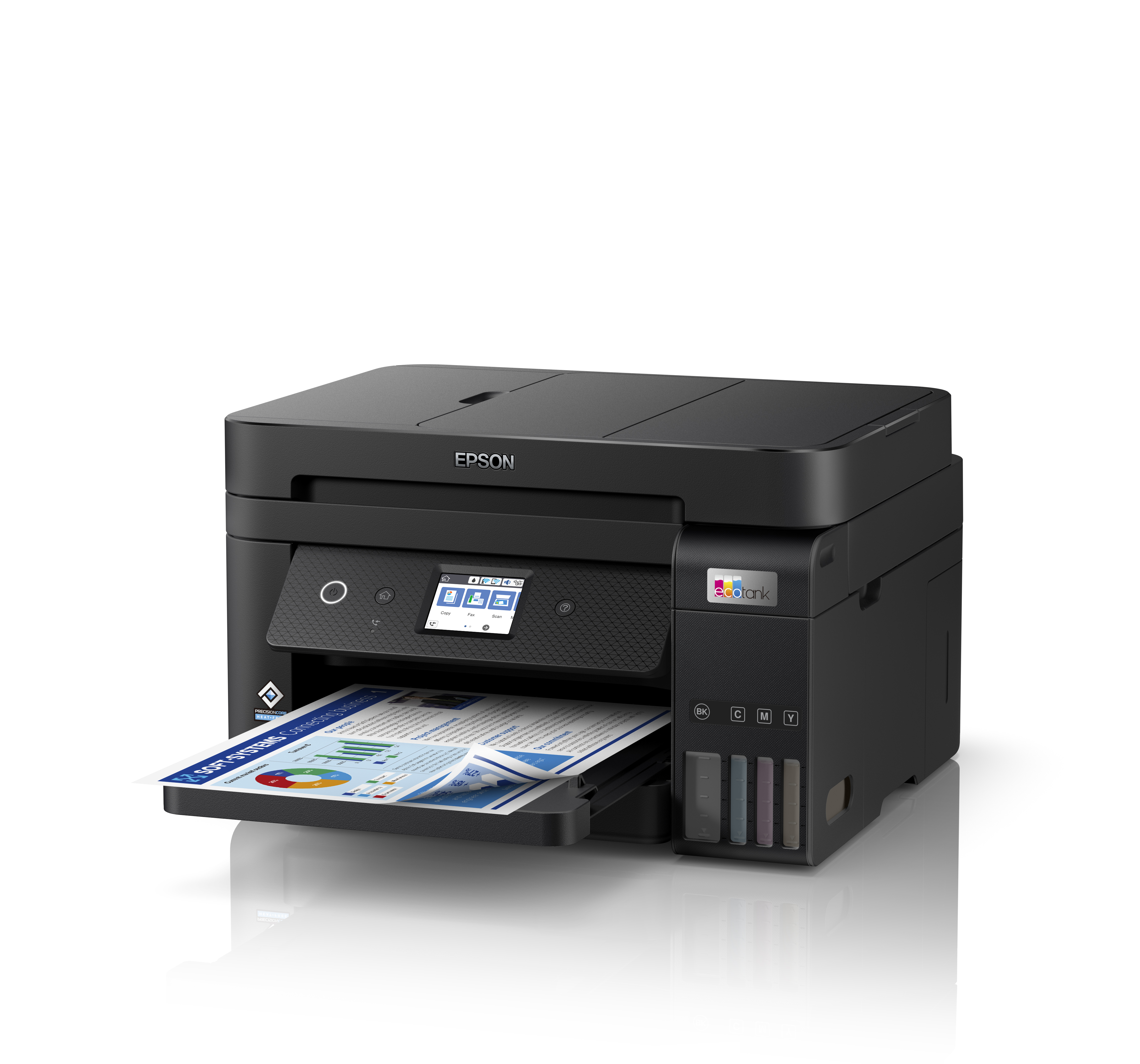 Epson EcoTank ET-4850 - Multifunktionsdrucker - Farbe - Tintenstrahl - wiederbefüllbar - A4 (Medien)