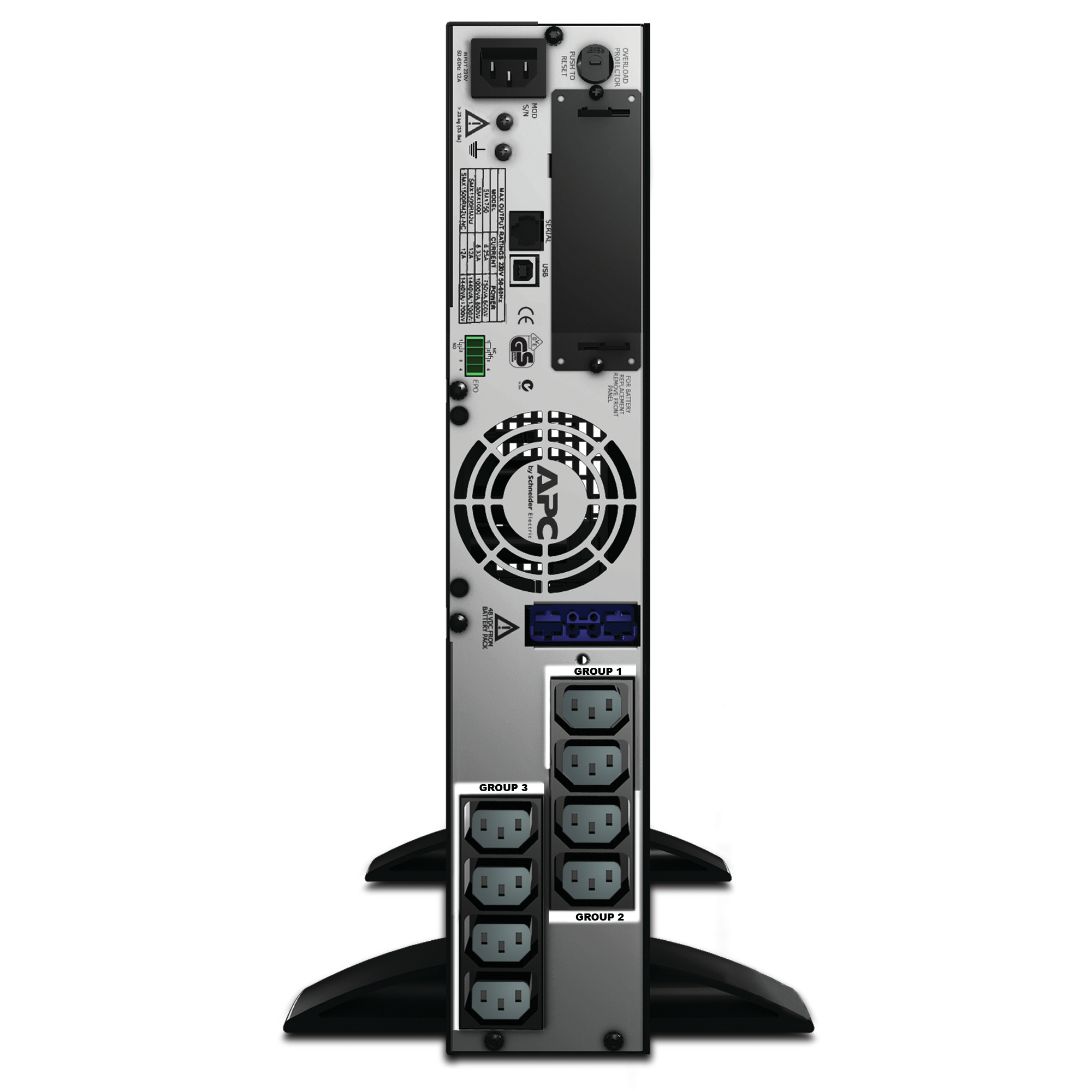 APC Smart-UPS X 1500 Rack/Tower LCD - USV (Rack - einbaufähig)