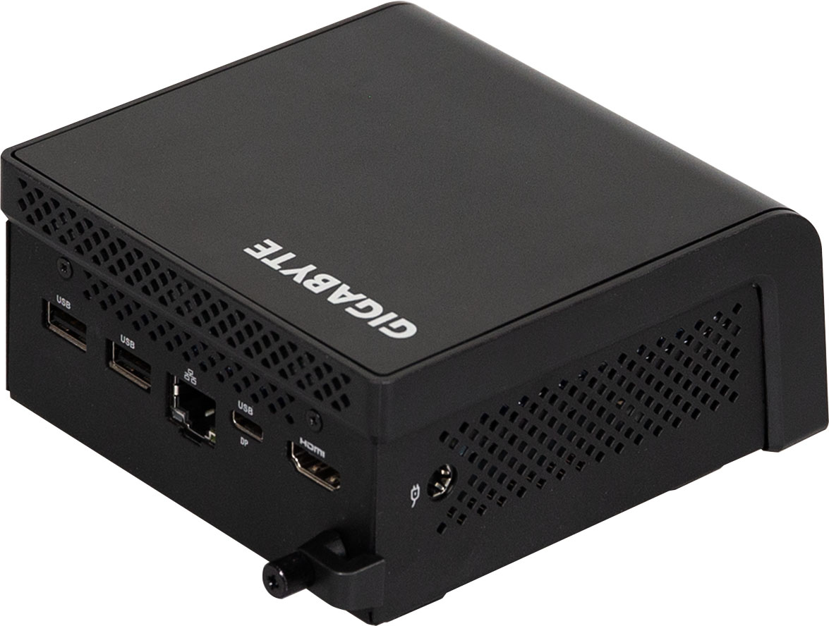 GIGABYTE Brix GB-BTIP-N250 Barebone, Intel N250, 1xDDR5 SO-DIMM, 1xSATA, Wi-Fi 5