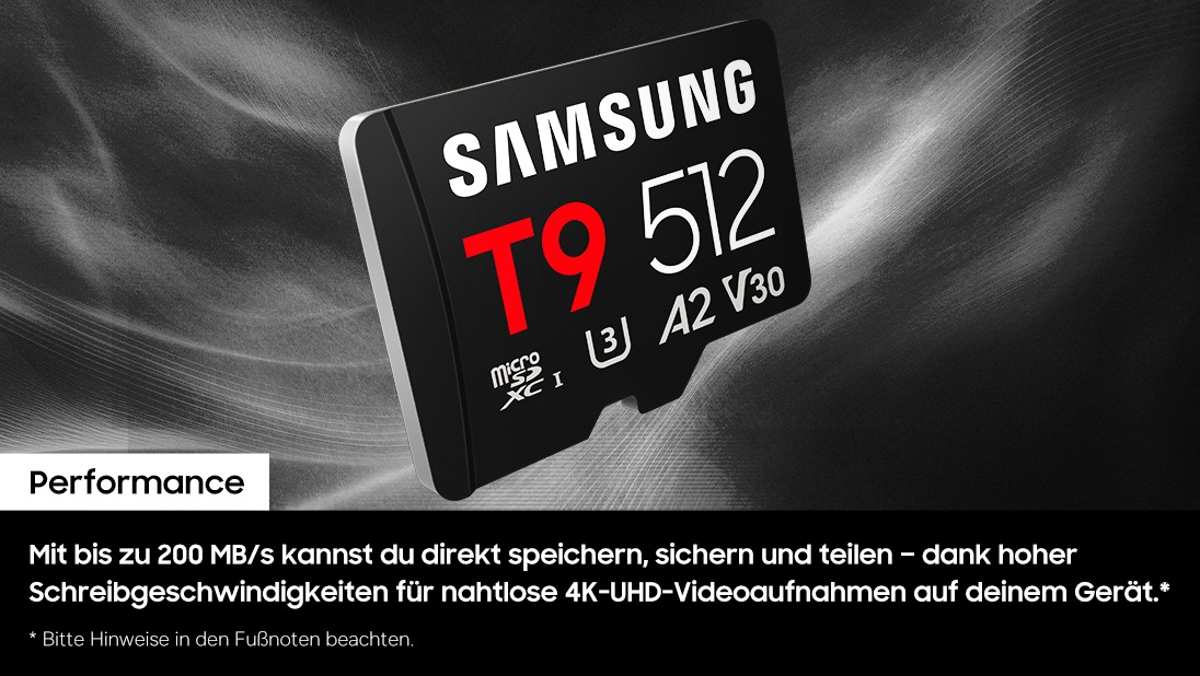 Samsung T9 MB-MH256T - Flash-Speicherkarte
