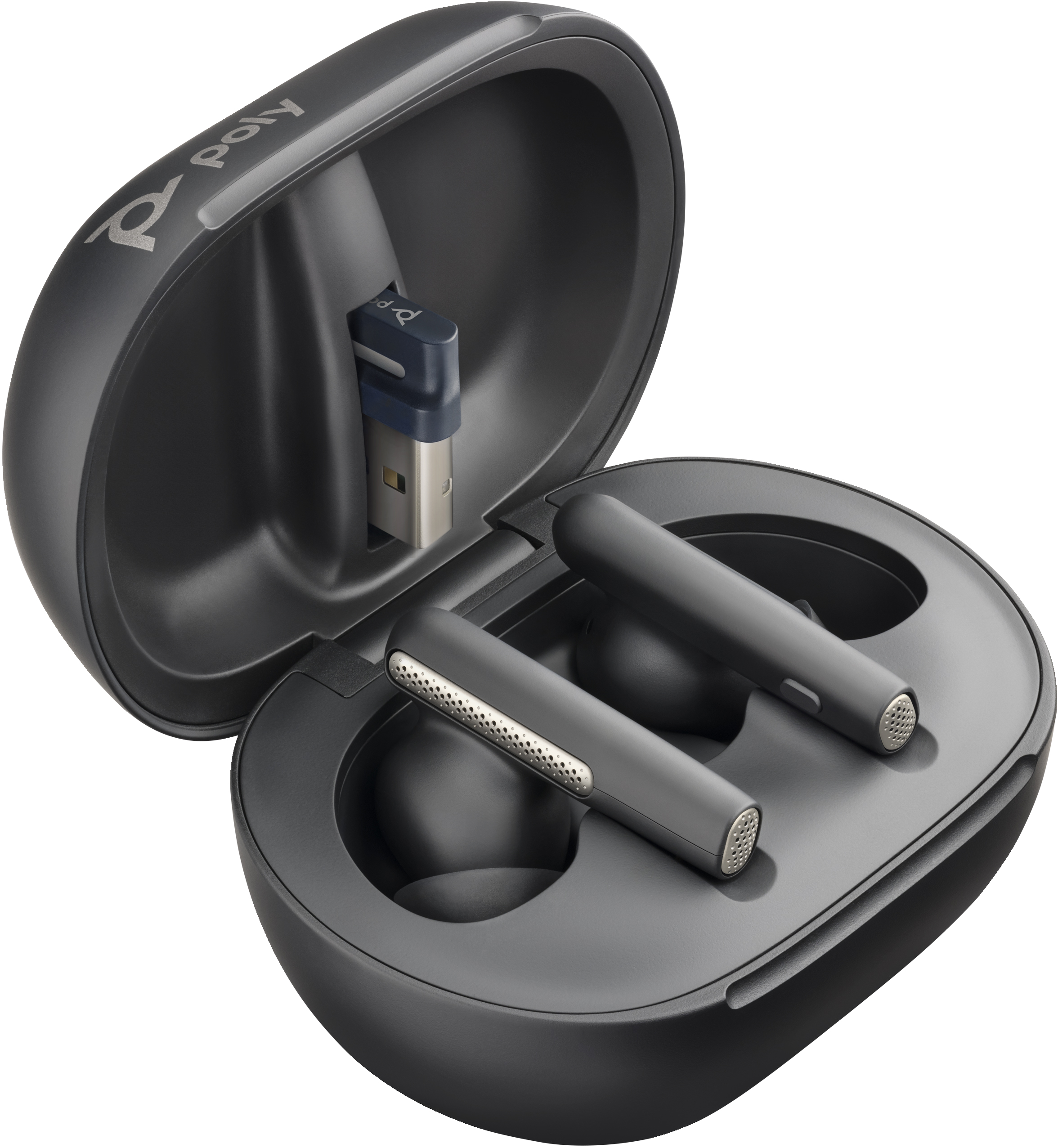 Poly Voyager Free 60+ - True Wireless-Kopfhörer mit Mikrofon