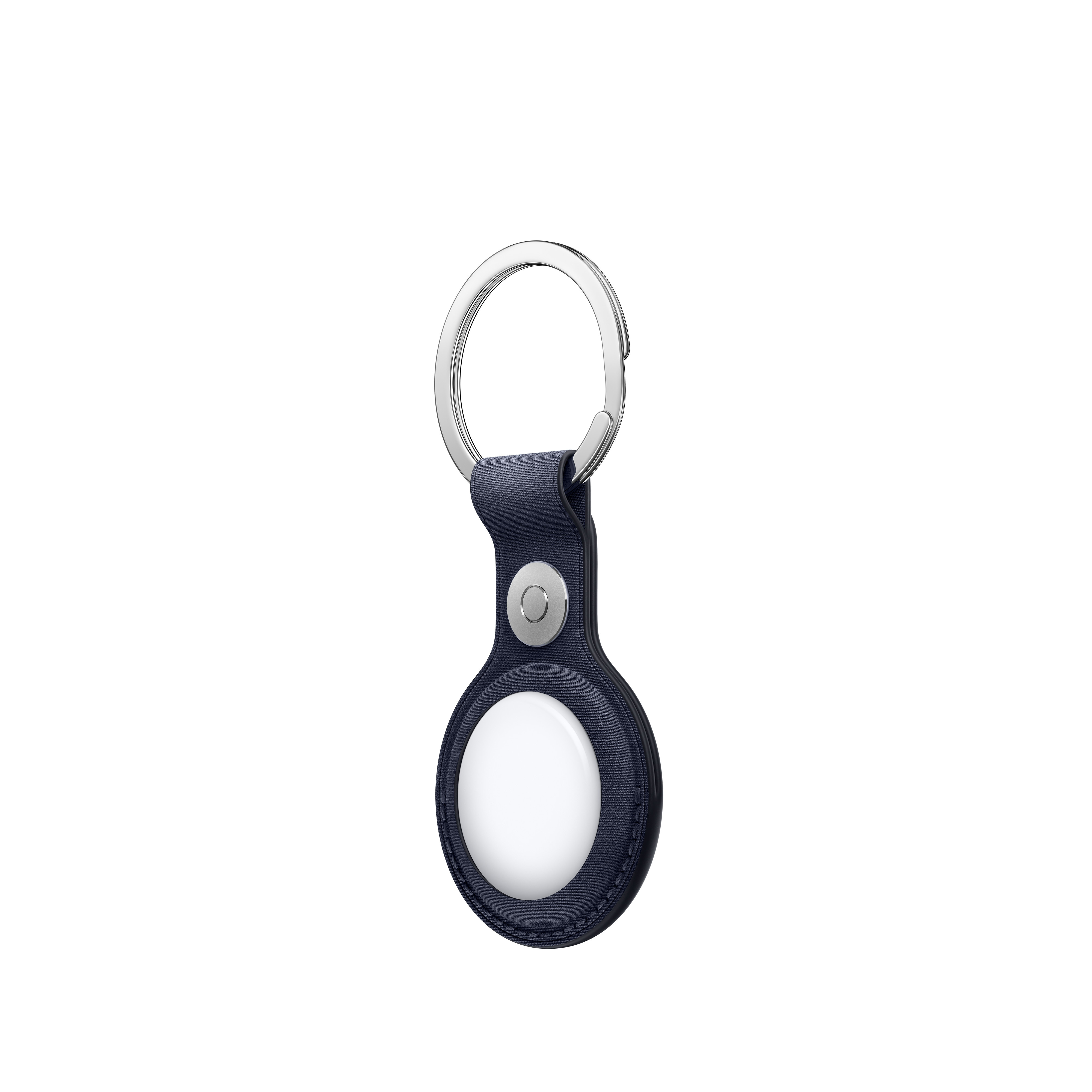 Apple AirTag FineWoven Key Ring Navy