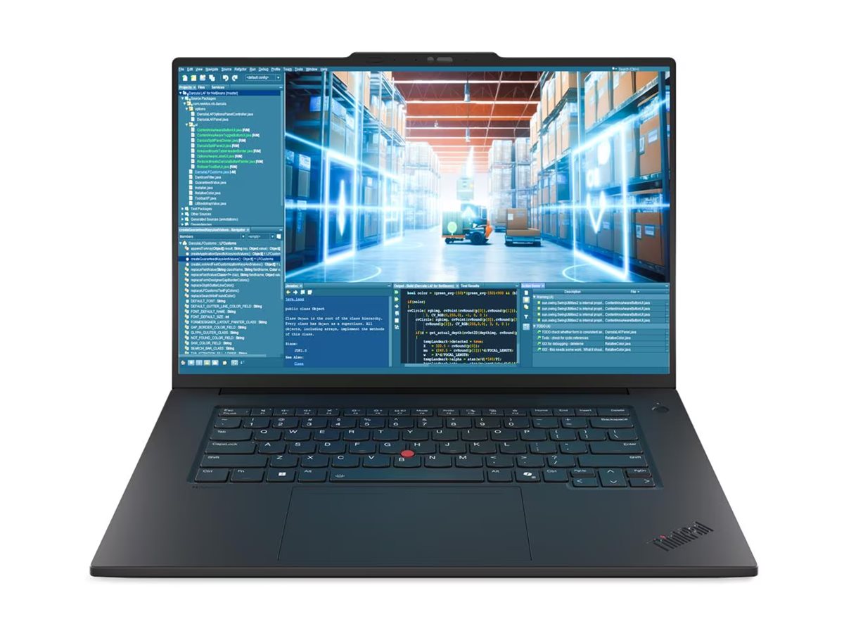 Lenovo ThinkPad T1g Gen 8, 16" WUXGA, Core Ultra 7 255H, 32GB RAM, 1TB SSD, RTX 5060, W11P