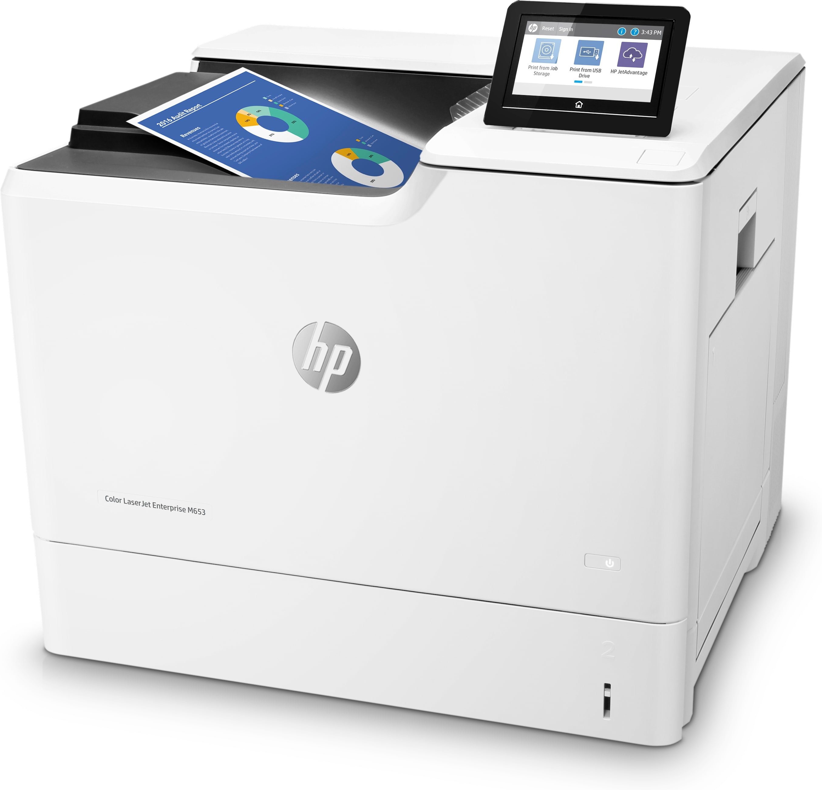 HP Color LaserJet Enterprise M653dn - Drucker - Farbe - Duplex - Laser - A4/Legal - 1200 x 1200 dpi