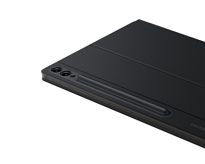Samsung EF-DX815 Book Cover Keyboard für Galaxy Tab S9+ / S9 FE+ / S10+, schwarz, DE