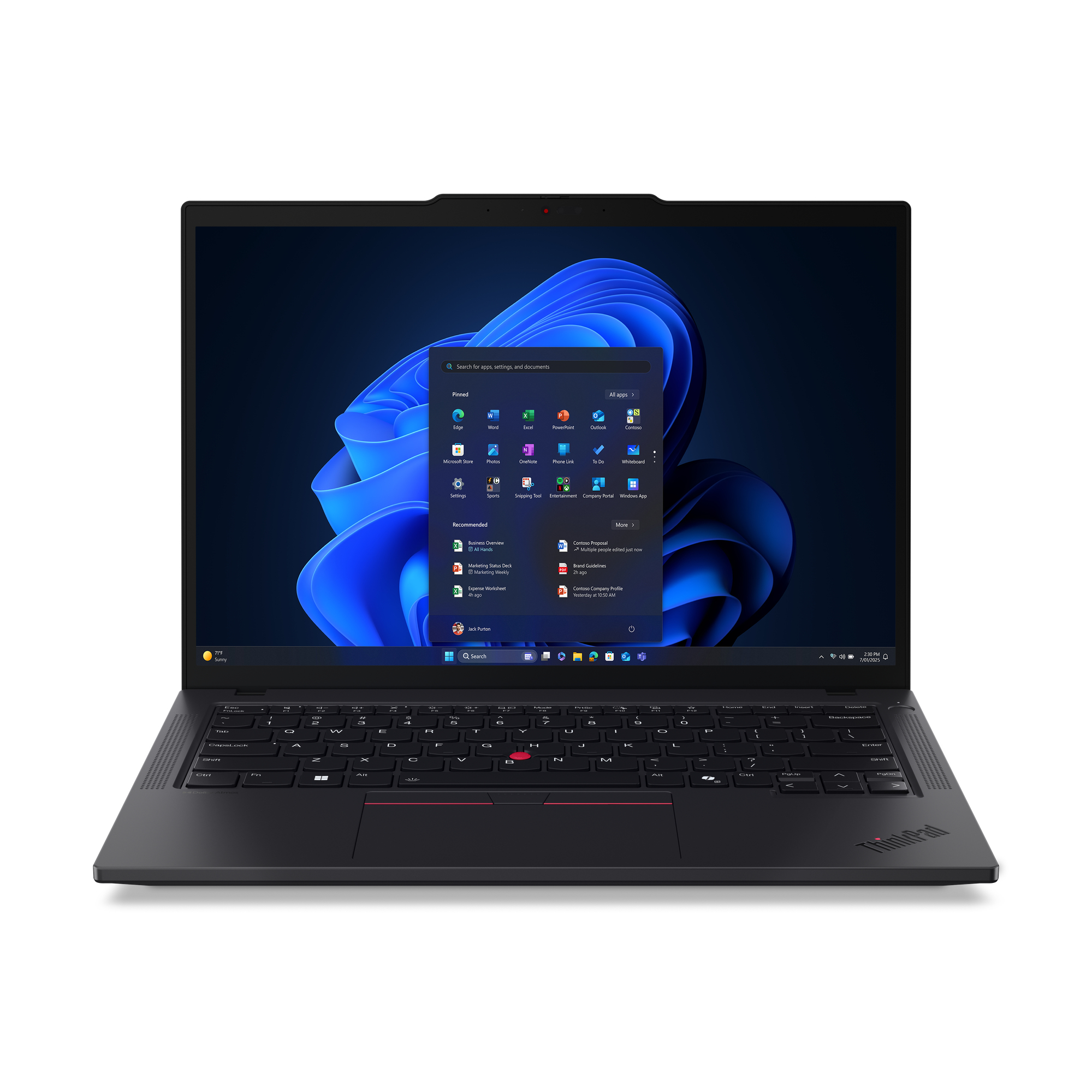 Lenovo ThinkPad T14 Gen 6, 14" WUXGA, Core Ultra 7 255U, 16GB RAM, 512GB SSD, Win11 Pro