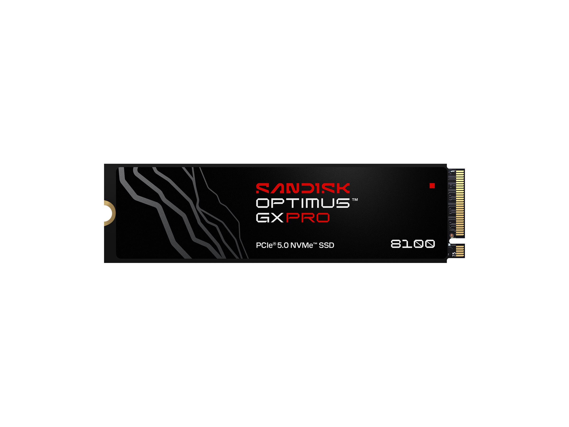 SanDisk Optimus GX PRO 8100 - SSD - verschlüsselt - 4 TB - intern - M.2 2280 S3-M (M.2 2280 S3-M)