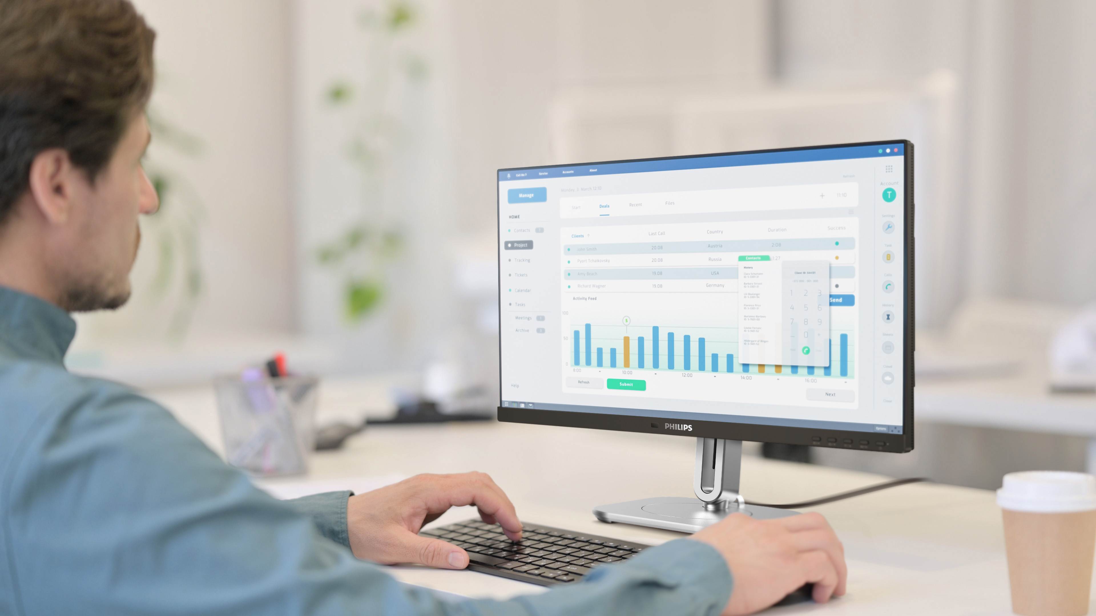 Philips 24B2G5301 - 5000 Series - LED-Monitor - USB - 61 cm (24")