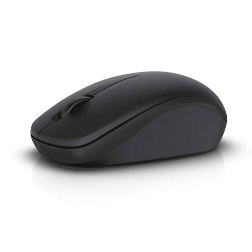Dell WM126 - Maus - optisch - 3 Tasten - kabellos - RF - kabelloser Empfänger (USB)