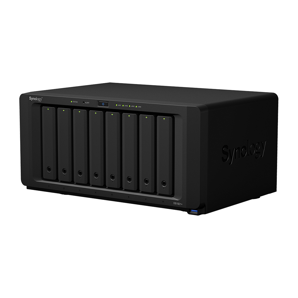 Synology DiskStation DS1821+, 4GB RAM, 4x Gb LAN