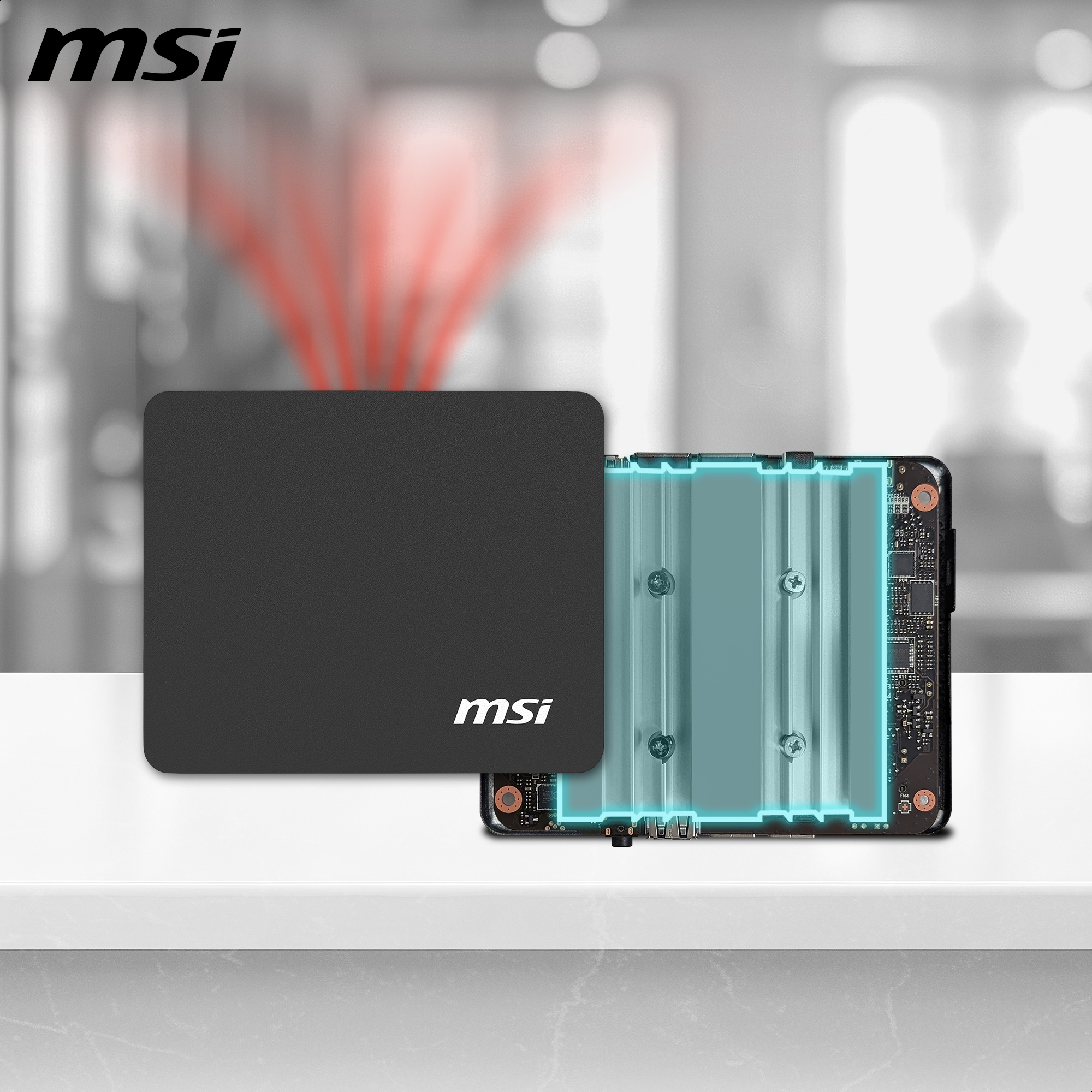MSI Cubi NUC TWG S-006XAT, Intel N150, 8GB, 512GB, ohne Windows