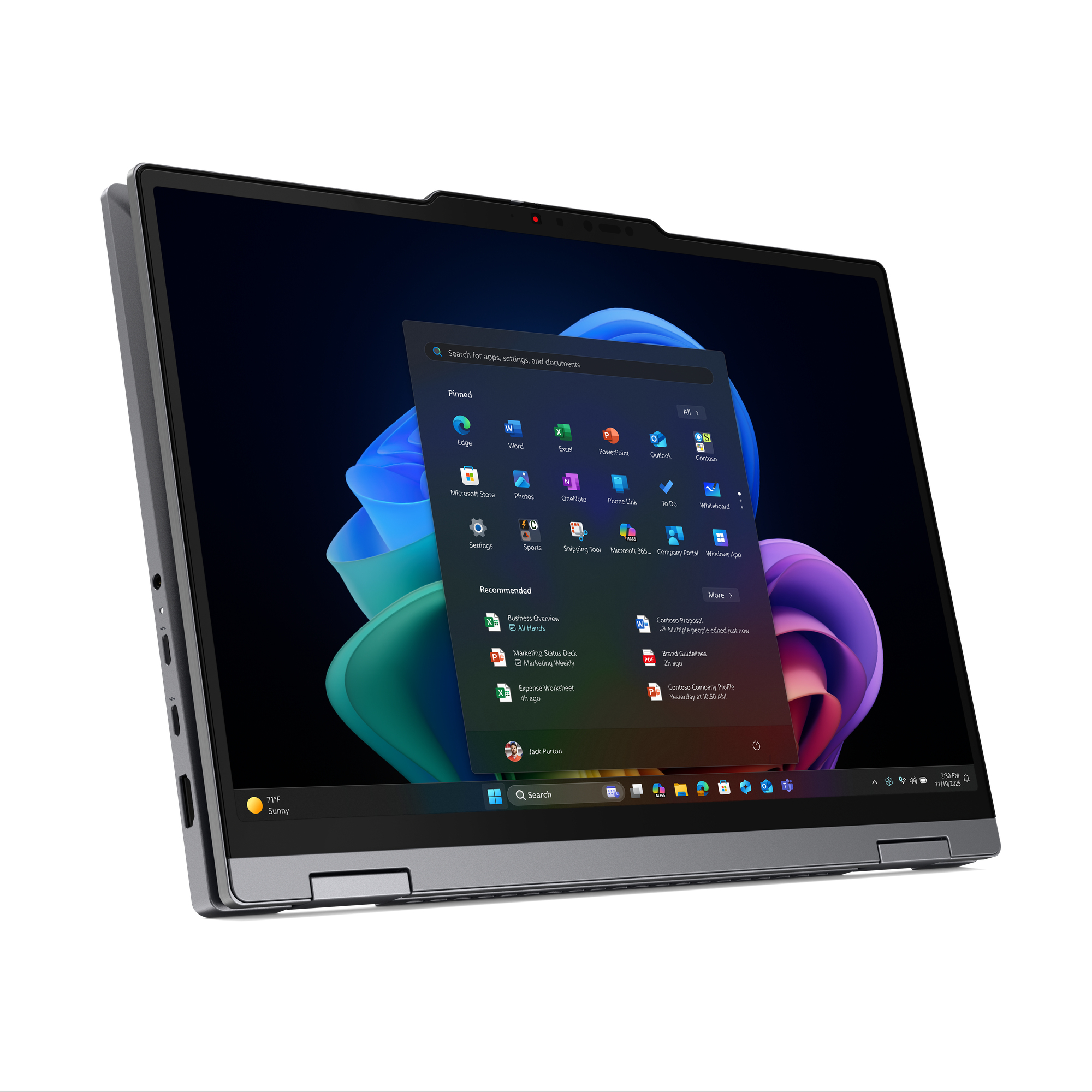 Lenovo ThinkPad X1 2-in-1 G11 Aura Edt., 14"WUXGA Touch, Core Ultra 7 355, 32GB, 1TB, 4G/LTE, W11P