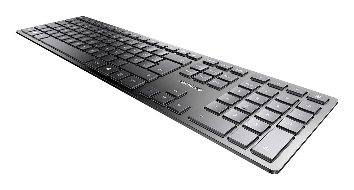 Cherry KW 9100 SLIM - Tastatur - 100% - full