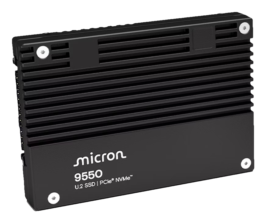 Micron 9550 MAX - SSD - Mixed Use - verschlüsselt - 6.4 TB - intern - 2.5" (6.4 cm)