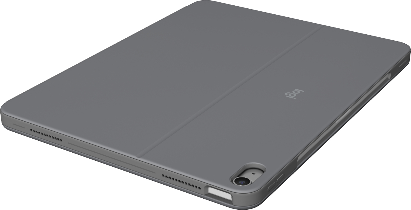 Logitech Combo Touch - Tastatur und Foliohülle - mit Trackpad - hintergrundbeleuchtet - Apple Smart 