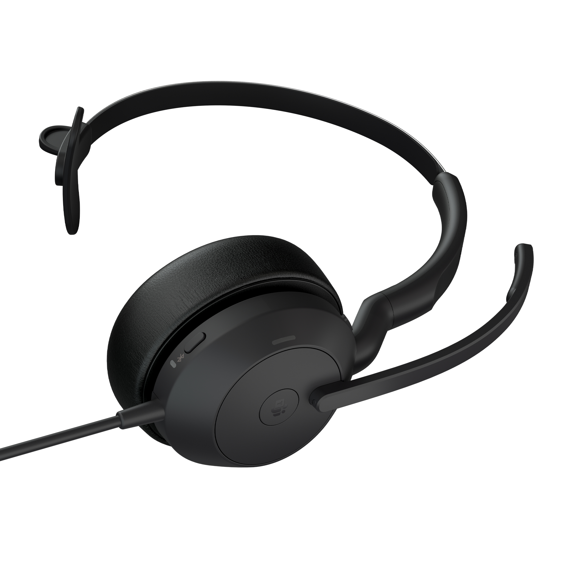 Jabra Evolve2 50, Headset schwarz, Mono, Microsoft Teams, USB-C