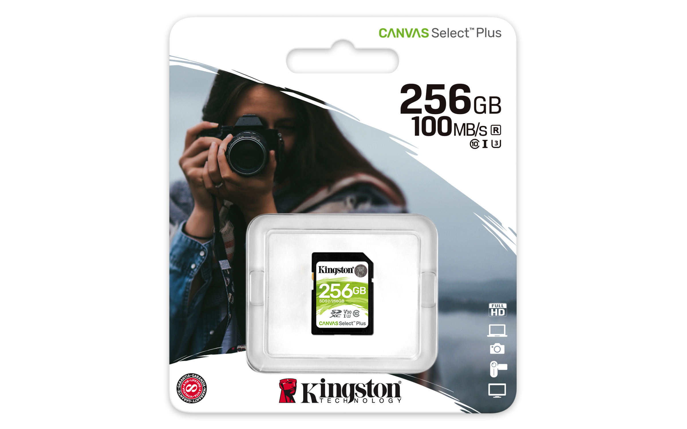 Kingston Canvas Select Plus - Flash-Speicherkarte
