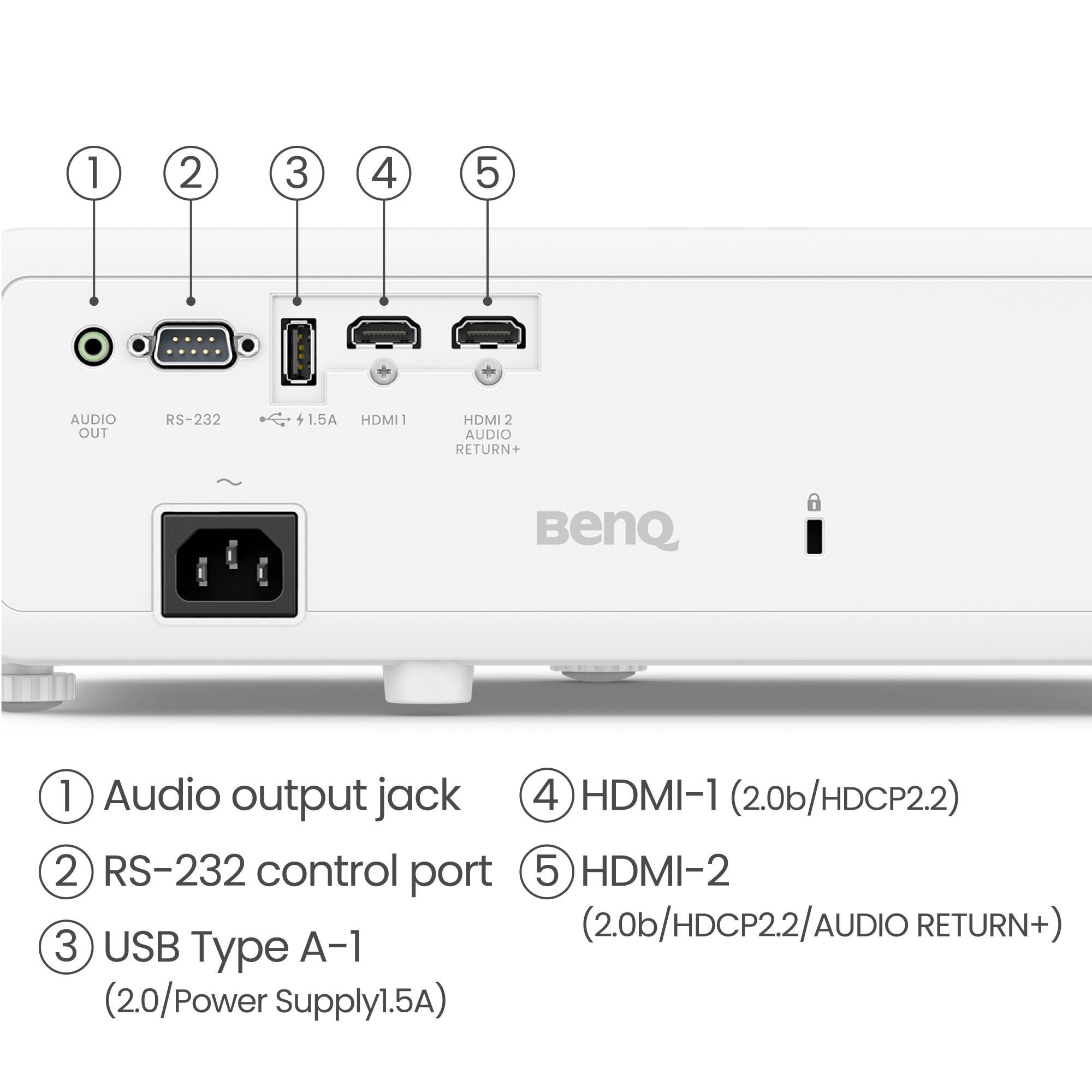 BenQ TK710 - DLP-Projektor - Laser - 3D - 3200