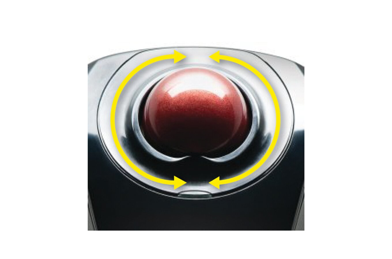Kensington Advance Fit Wireless Mobile Trackball - Trackball - rechts- und linkshändig - Laser - 2 T