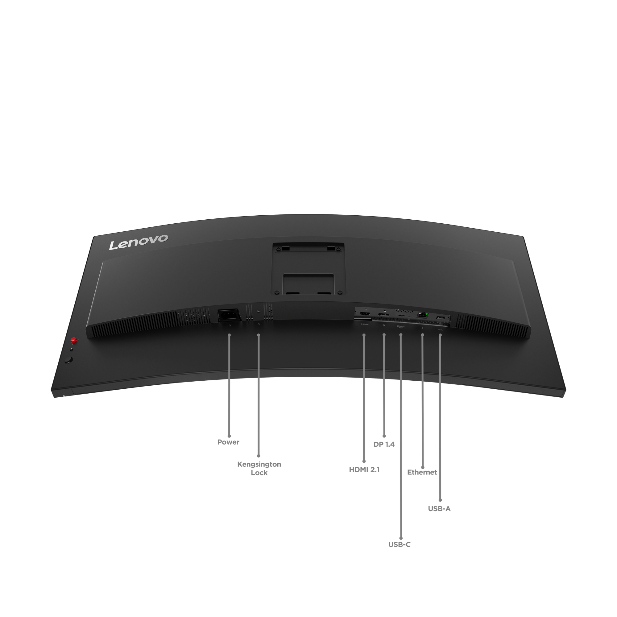 Lenovo ThinkVision T34WD-40 Curved-Monitor 86.4 cm (34") UWQHD, VA, 4ms, HDMI, Displayport, USB-C