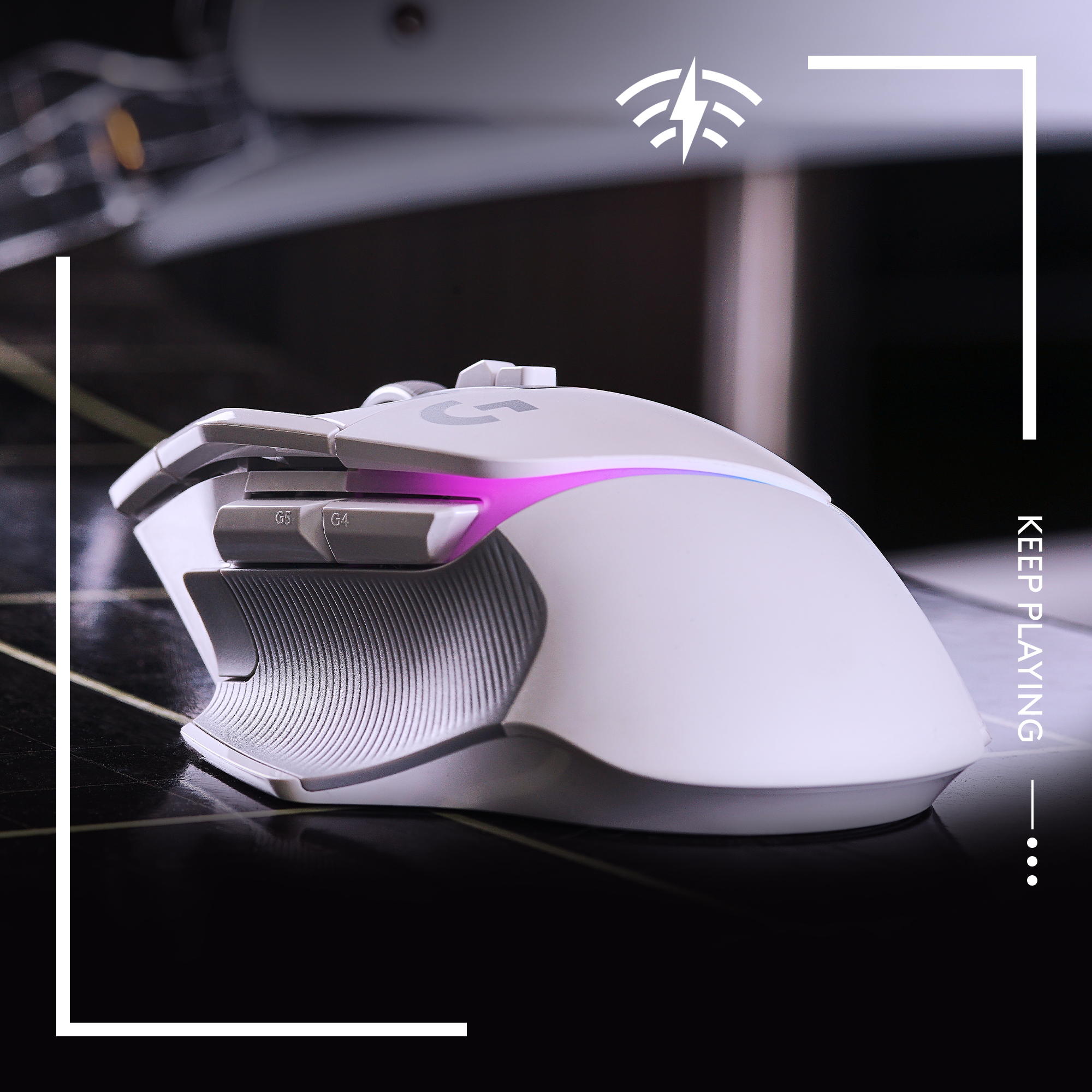 Logitech G G502 X PLUS - Maus - optisch - 11 Tasten