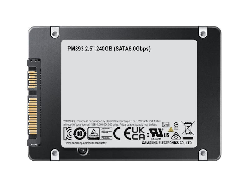 Samsung PM893 MZ-7L324000 - SSD - 240 GB - intern - 2.5" (6.4 cm)