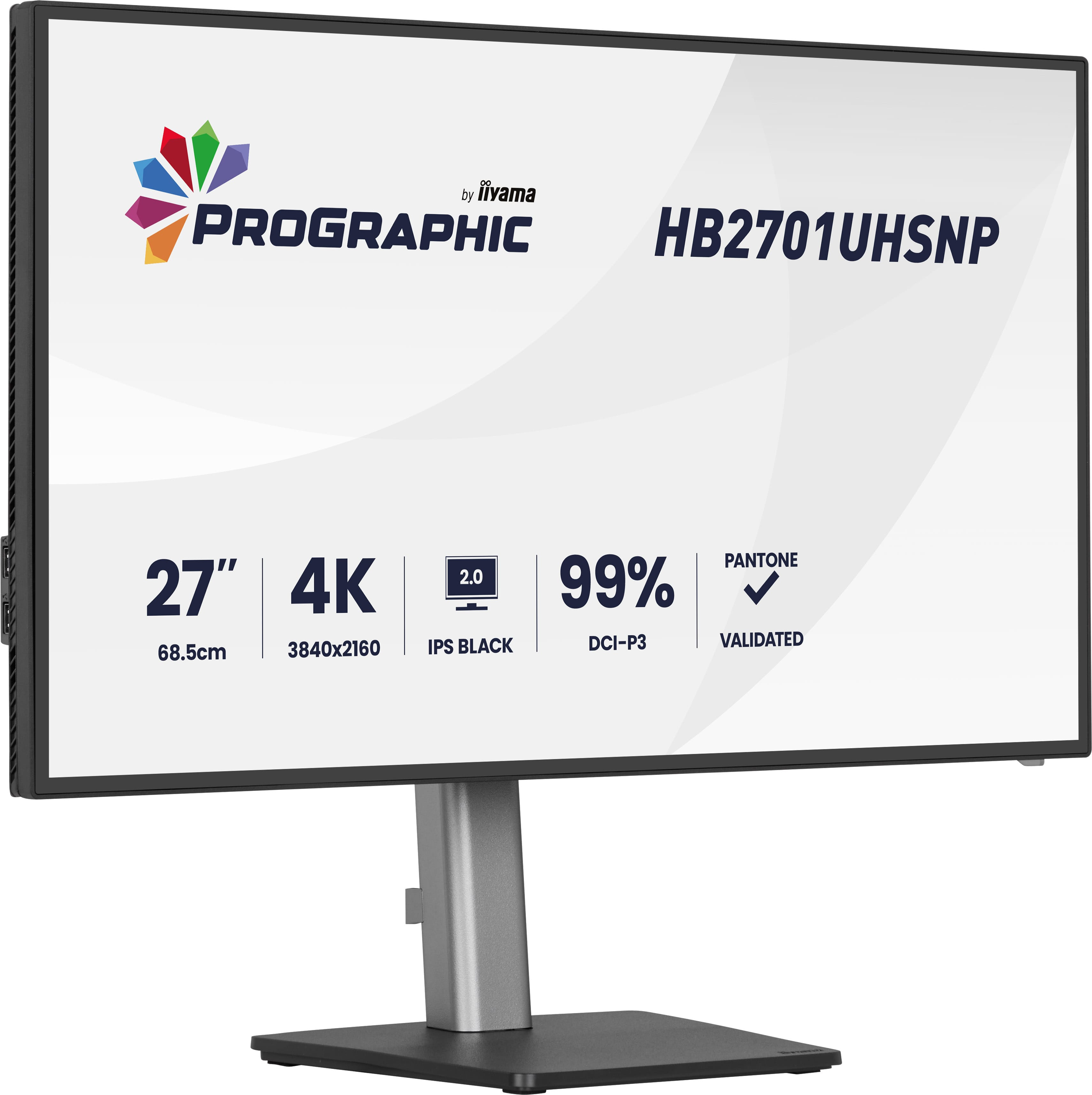 Iiyama ProGraphic HB2701UHSNP-B1 - LED-Monitor - 68.5 cm (27")