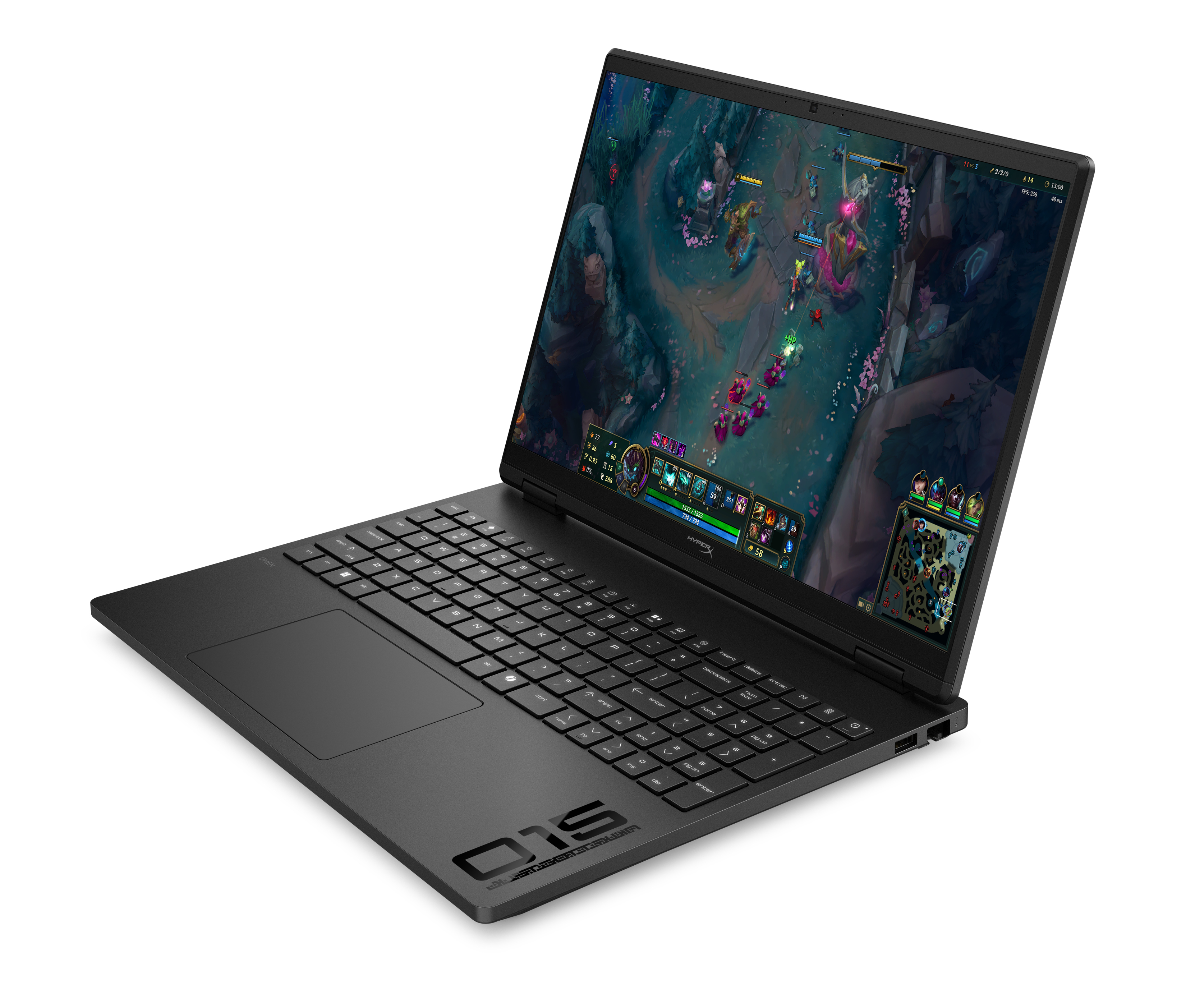 HP DP0L0EA, AMD Ryzen? 7, 38,9 cm (15.3"), 1920 x 1200 Pixel, 24 GB, FreeDOS, Schwarz