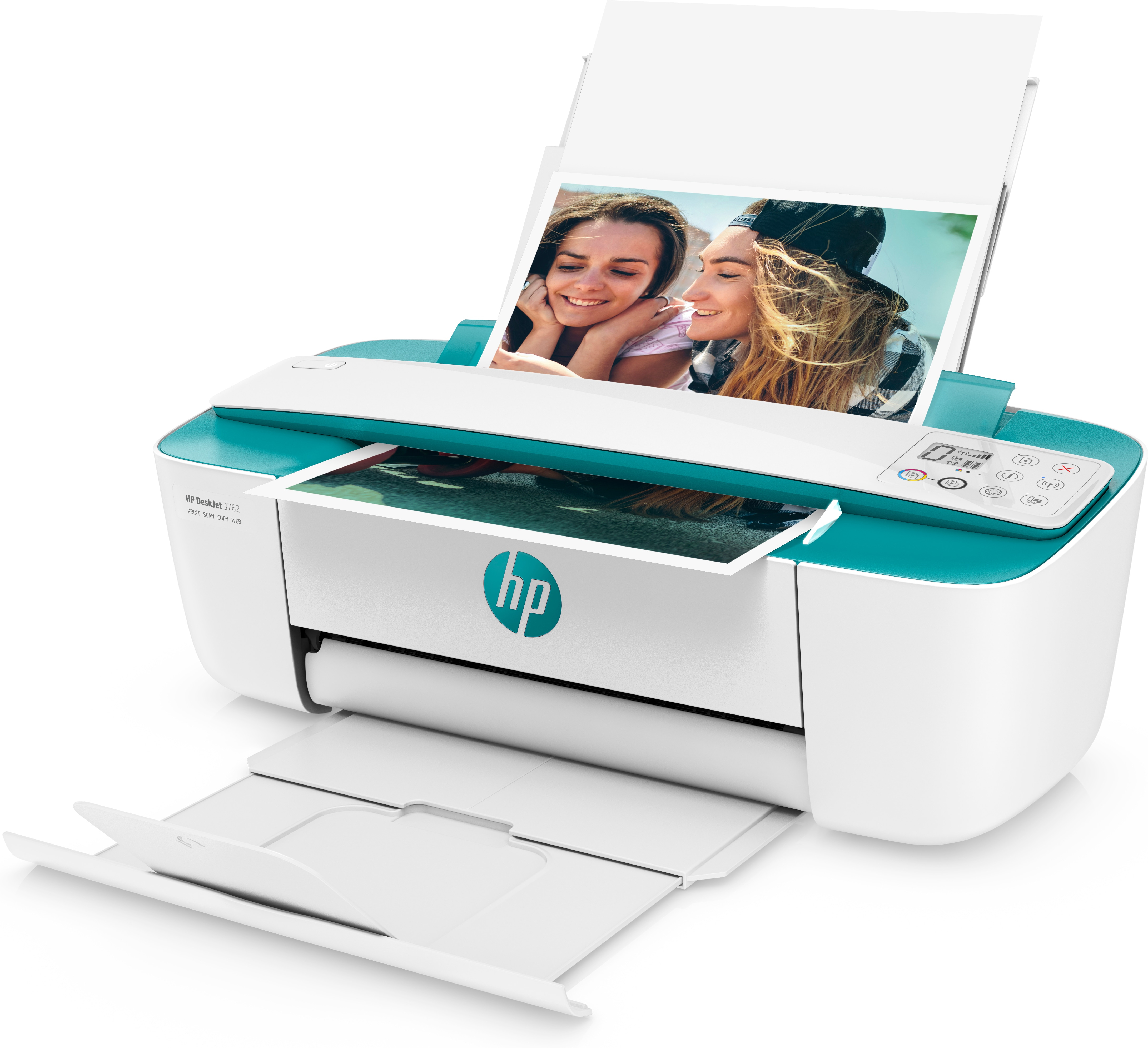 HP Deskjet 3762 All-in-One - Multifunktionsdrucker - Farbe - Tintenstrahl - 216 x - Kopierer - Tinte