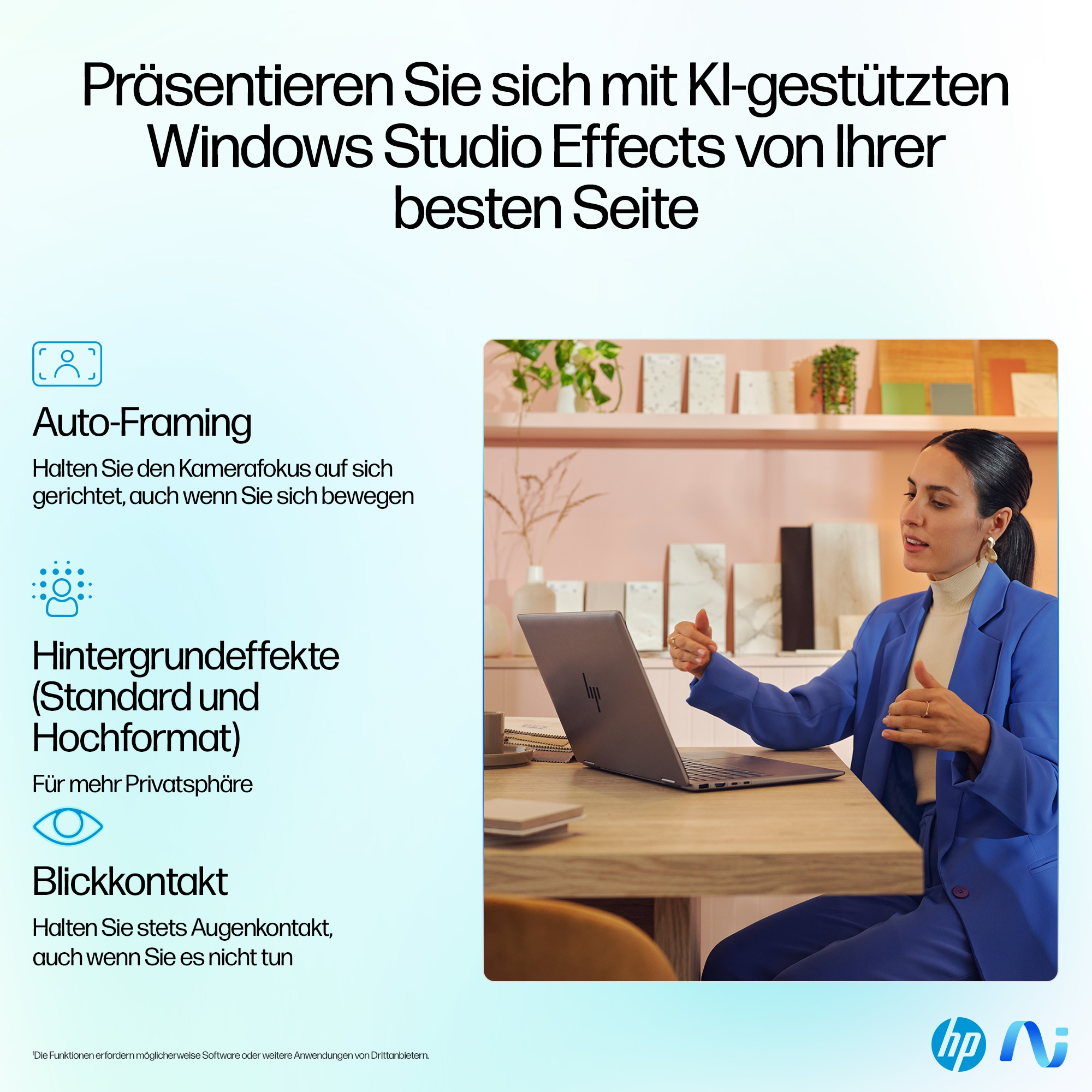 HP OmniBook Ultra Flip Laptop 14-fh0091ng - Flip-Design - Intel Core Ultra 9 288V - Evo - Win 11 Hom