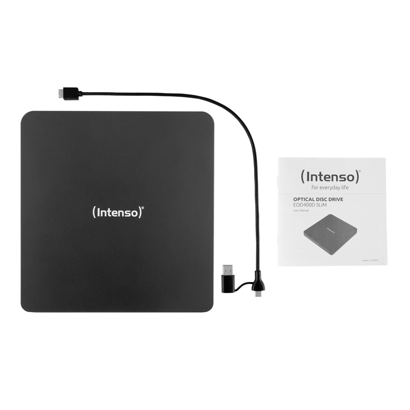 Intenso EOD 400D Slim - Laufwerk - DVD±RW (±R DL)