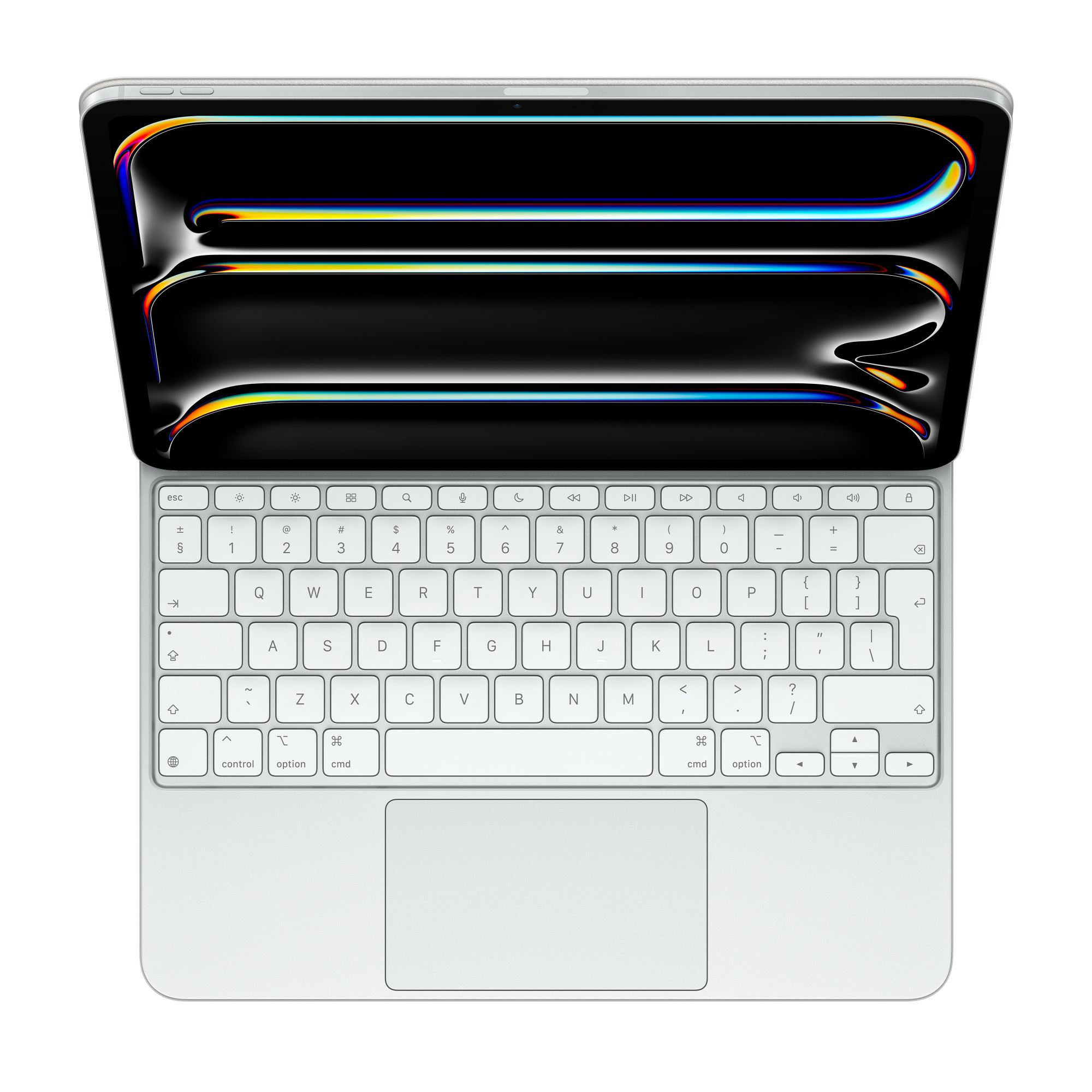 Apple Magic Keyboard - Tastatur und Foliohülle - mit Trackpad - hinterleuchtet - Apple Smart connect