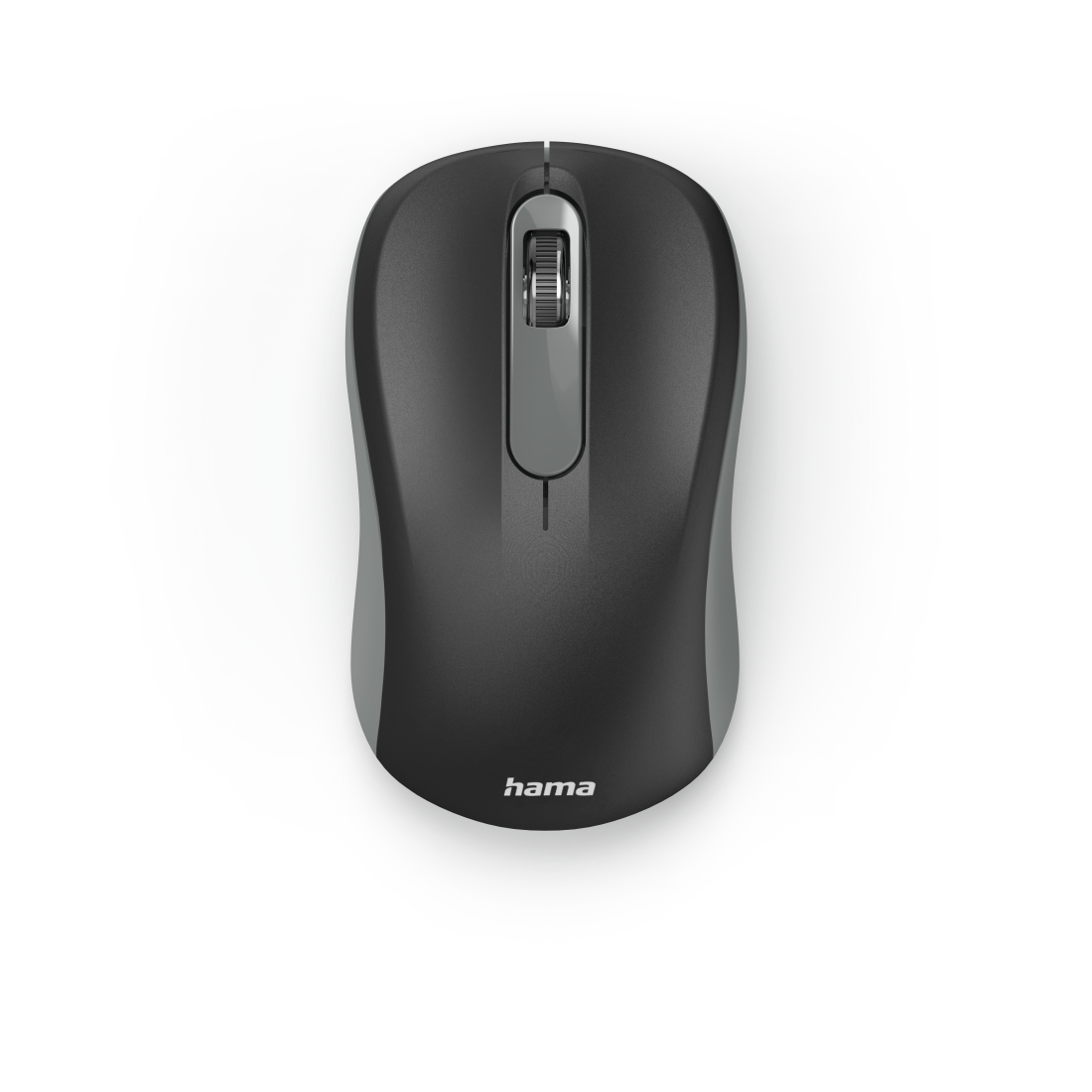 Hama AMW-200 - Maus - anthrazit/schwarz - rechts- und linkshändig - optisch - 3 Tasten - kabellos -