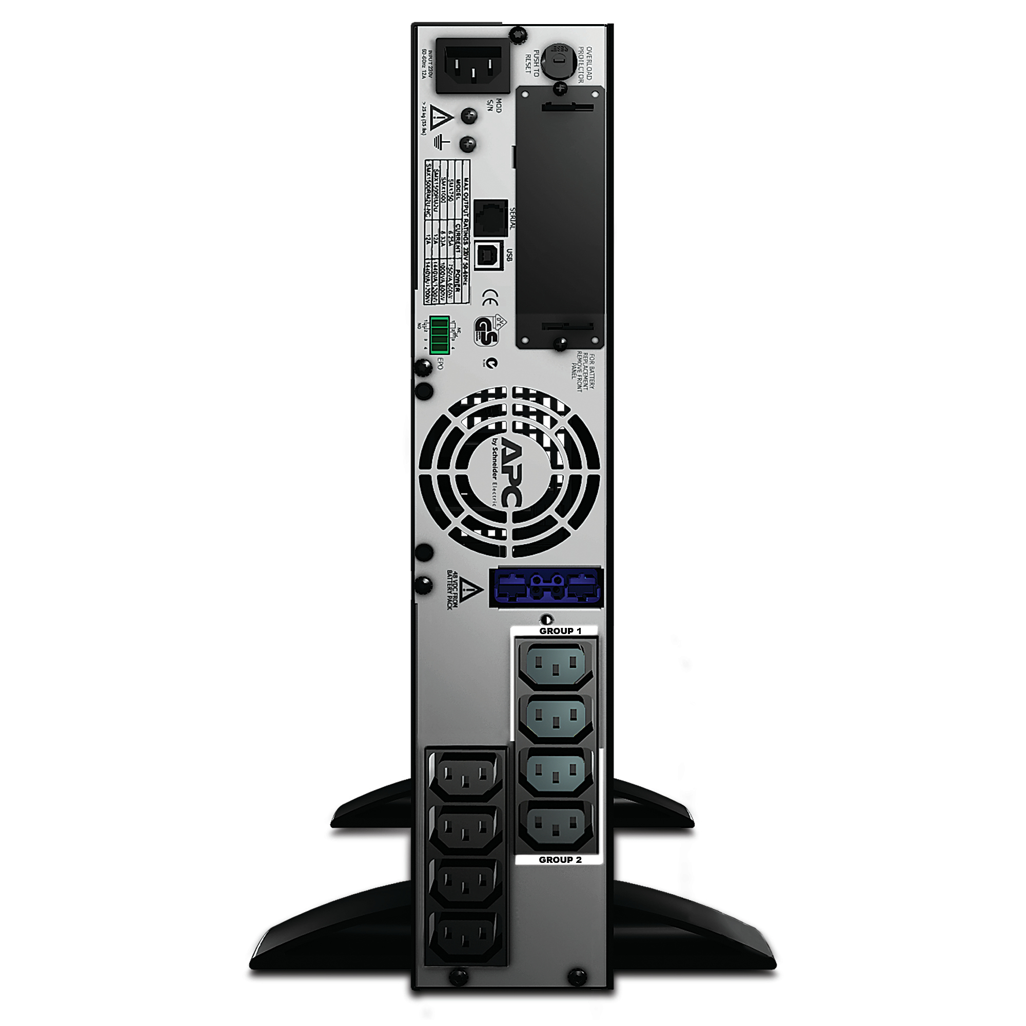 APC SMX1000US, Line-Interaktiv, 1 kVA, 800 W, Sine, 82 V, 143 V
