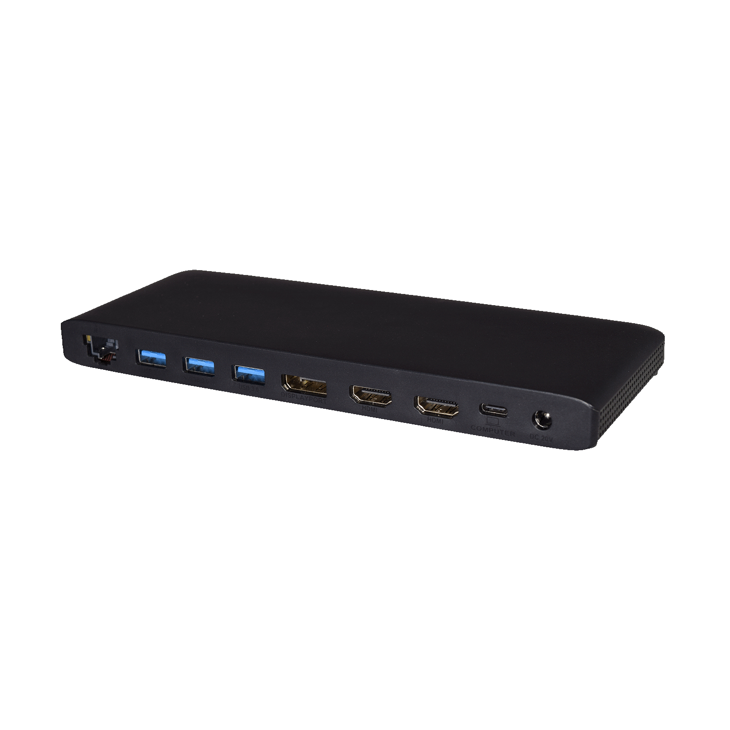 V7 DOCKUCPT3D - Dockingstation - USB-C - 2 x